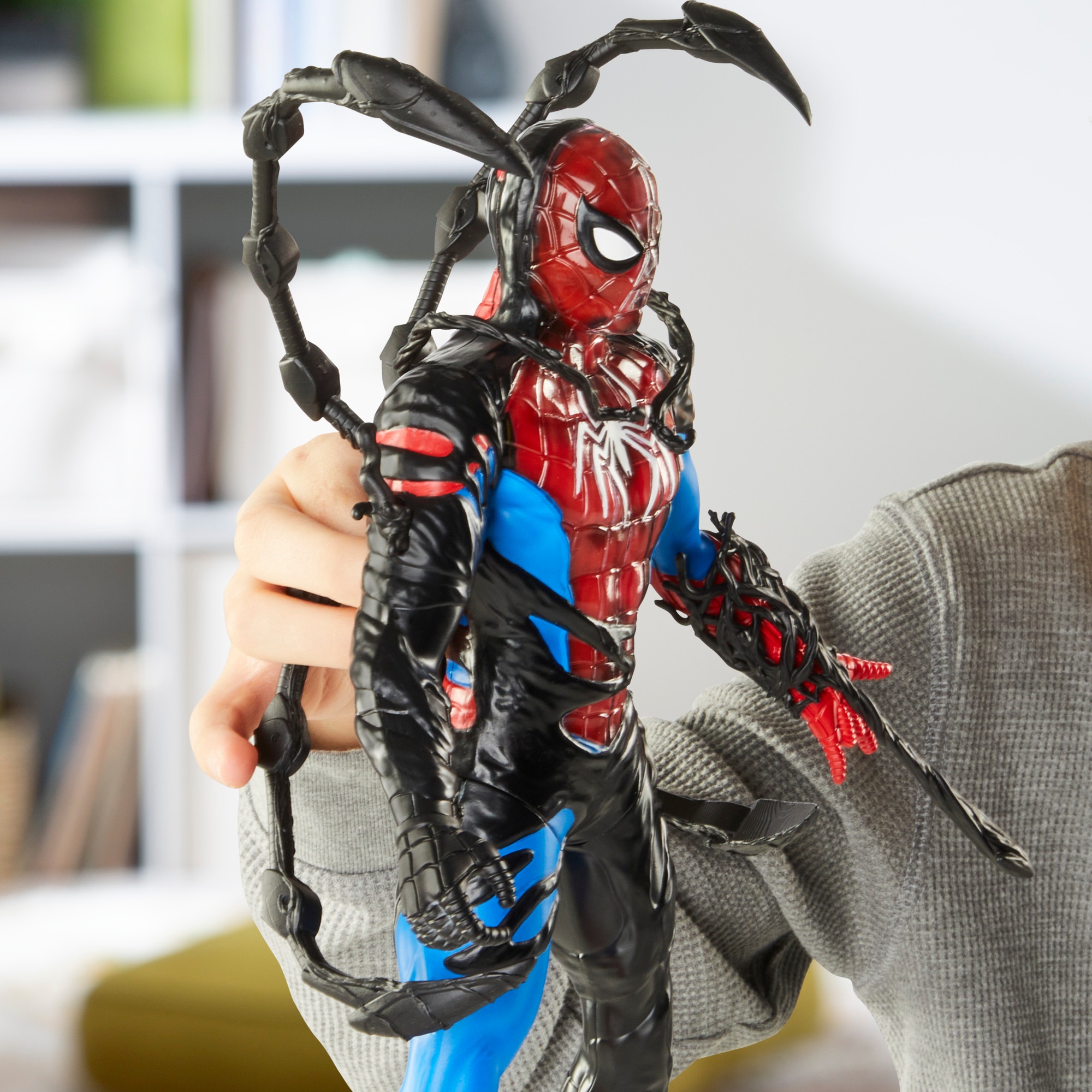 Figura Transformación líquida Spider-Man VenomVersus Marvel Hasbro 5