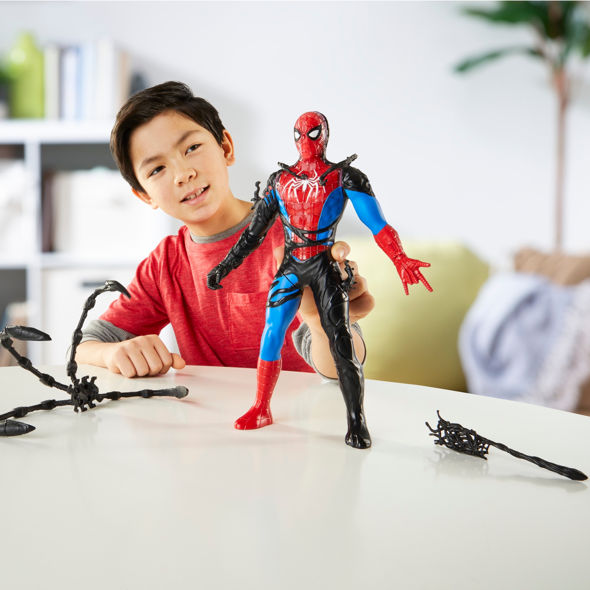 Figura Transformación líquida Spider-Man VenomVersus Marvel Hasbro 7