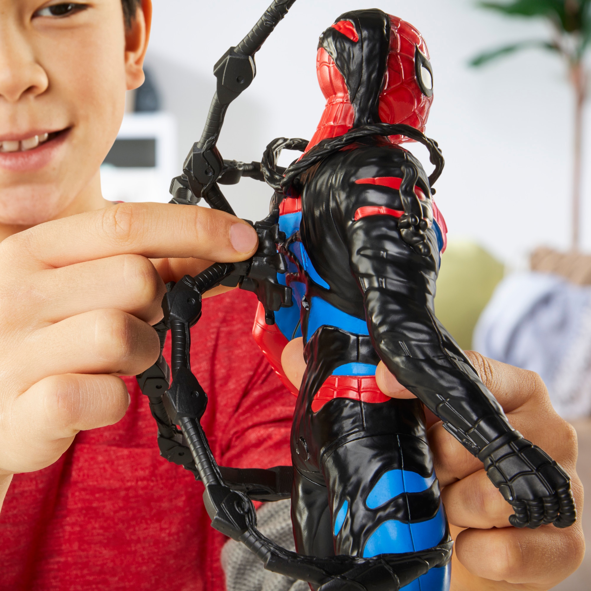 Figura Transformación líquida Spider-Man VenomVersus Marvel Hasbro 8
