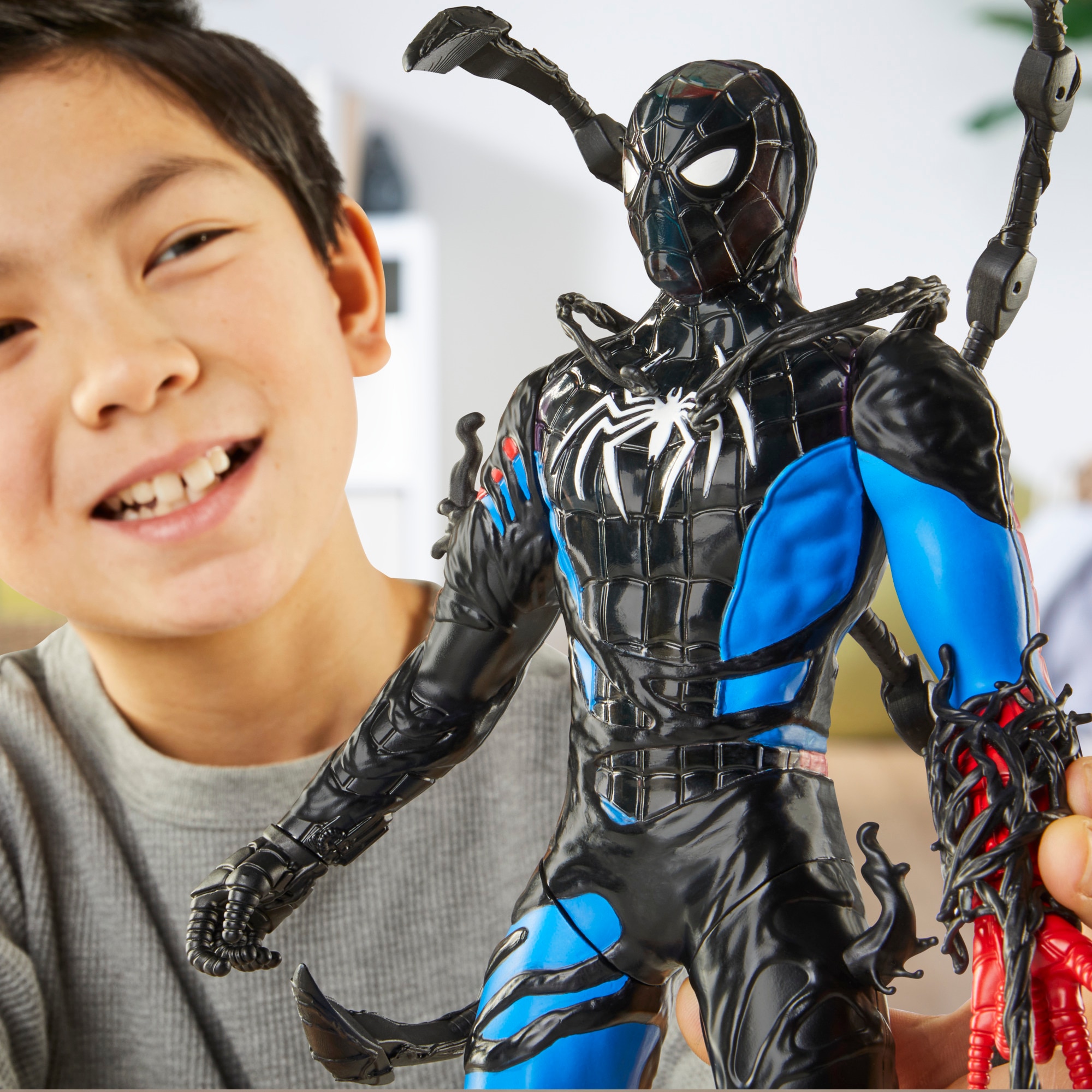 Figura Transformación líquida Spider-Man VenomVersus Marvel Hasbro 11