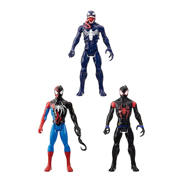 Figura de acción Titan Hero Serie Spider-Man VenomVersus Marvel Hasbro modelos surtidos
