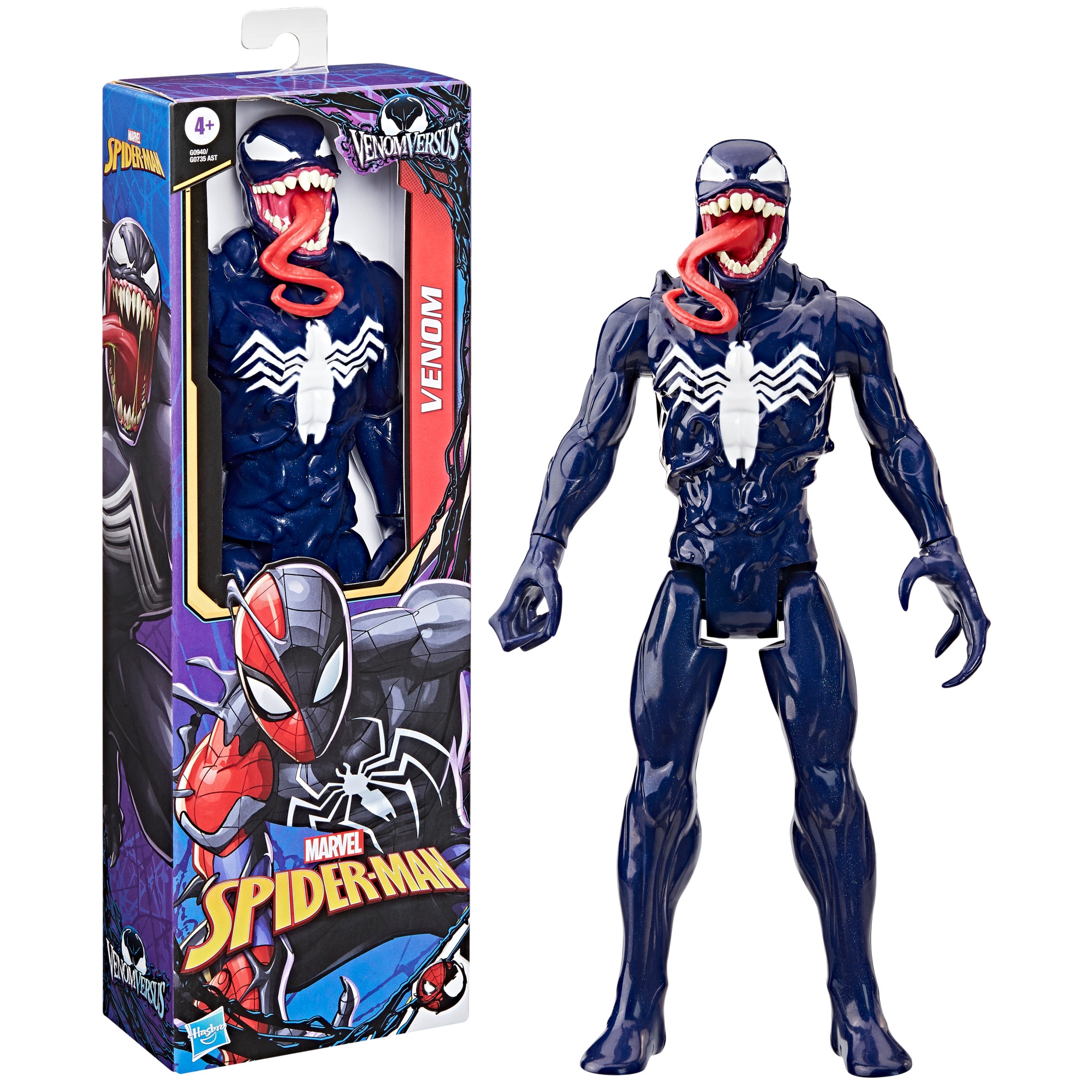 Figura de acción Titan Hero Serie Spider-Man VenomVersus Marvel Hasbro modelos surtidos 8