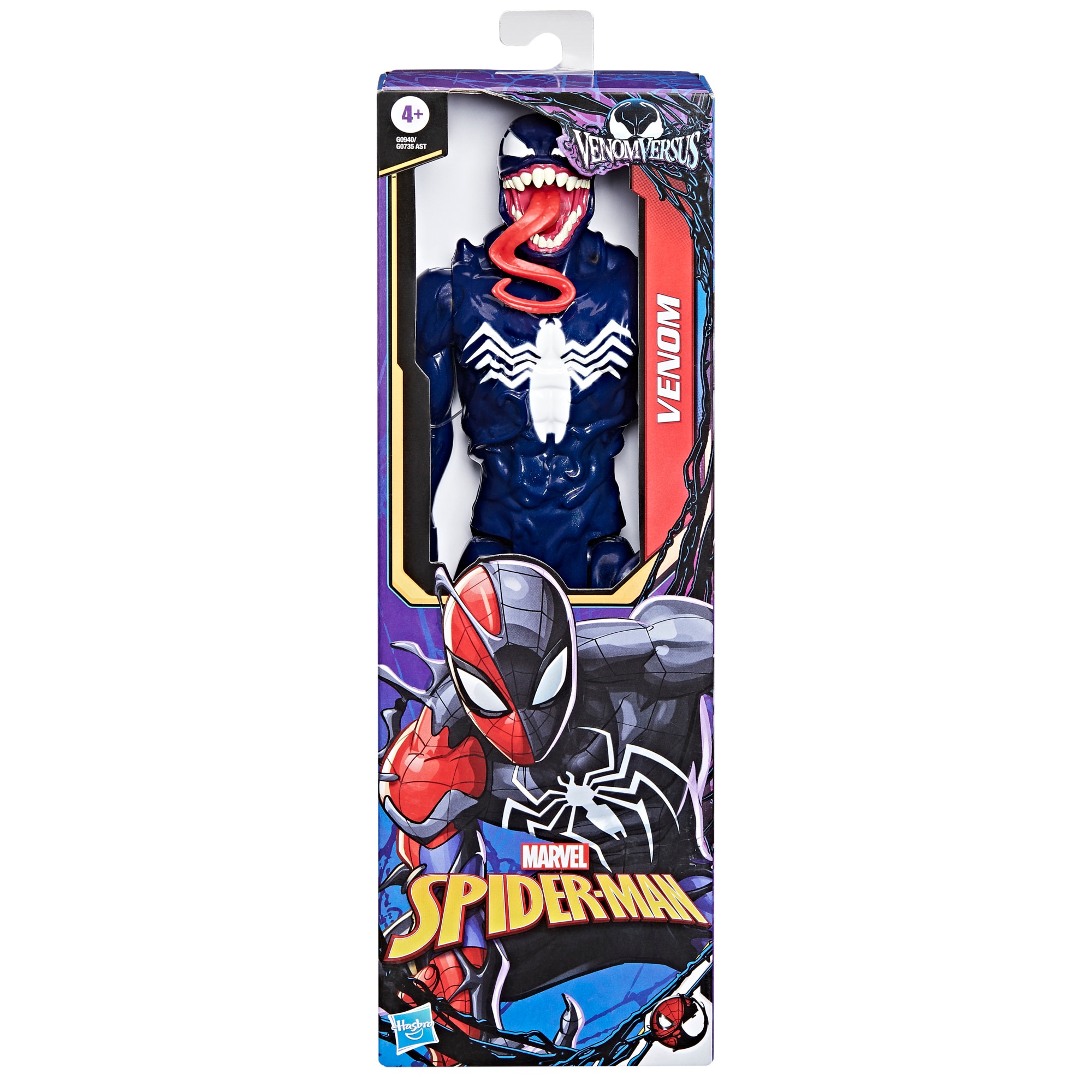 Figura de acción Titan Hero Serie Spider-Man VenomVersus Marvel Hasbro modelos surtidos 11
