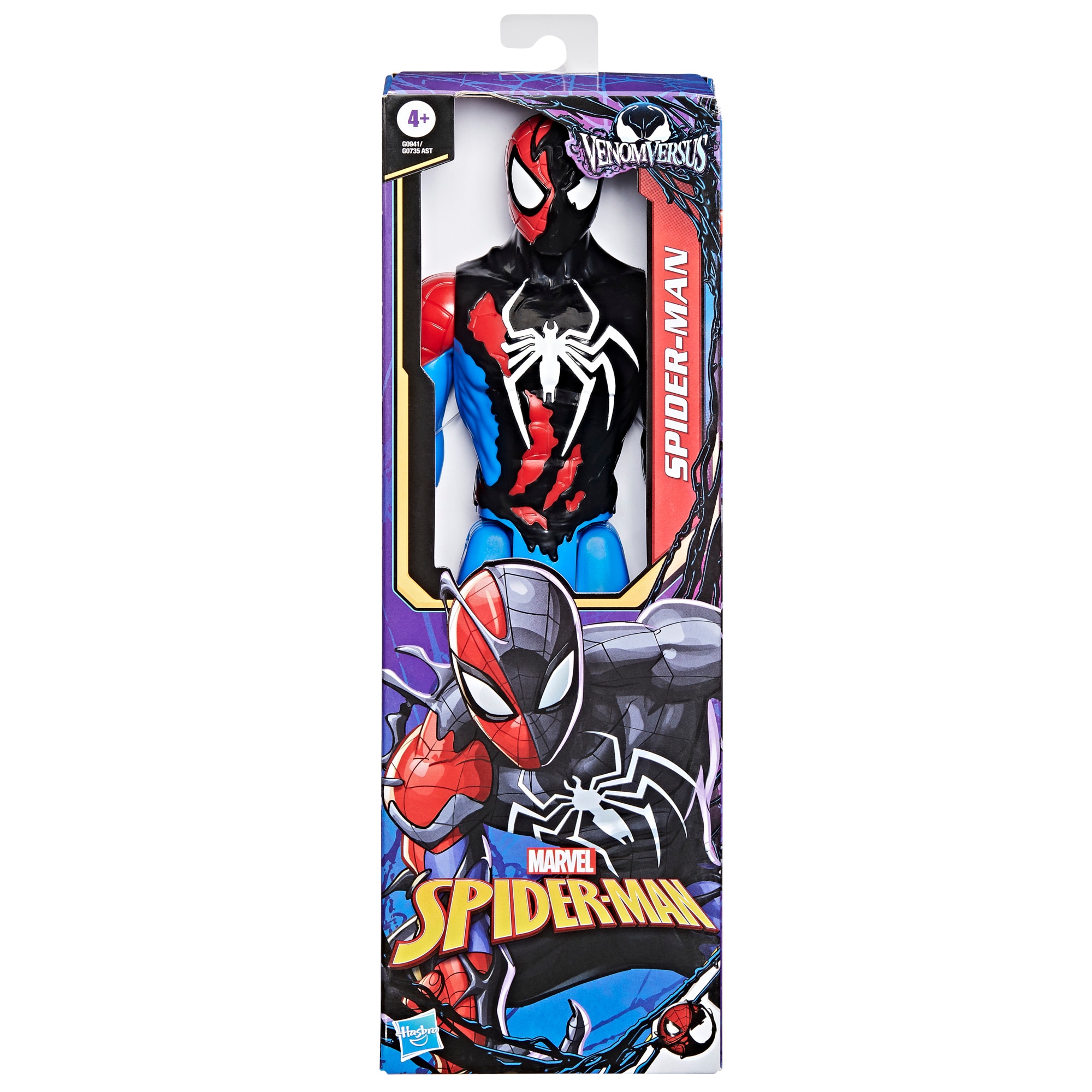 Figura de acción Titan Hero Serie Spider-Man VenomVersus Marvel Hasbro modelos surtidos 16