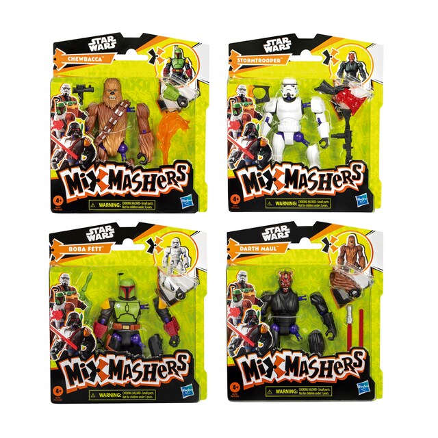 Figura de acción MixMashers Star Wars Hasbro modelos surtidos