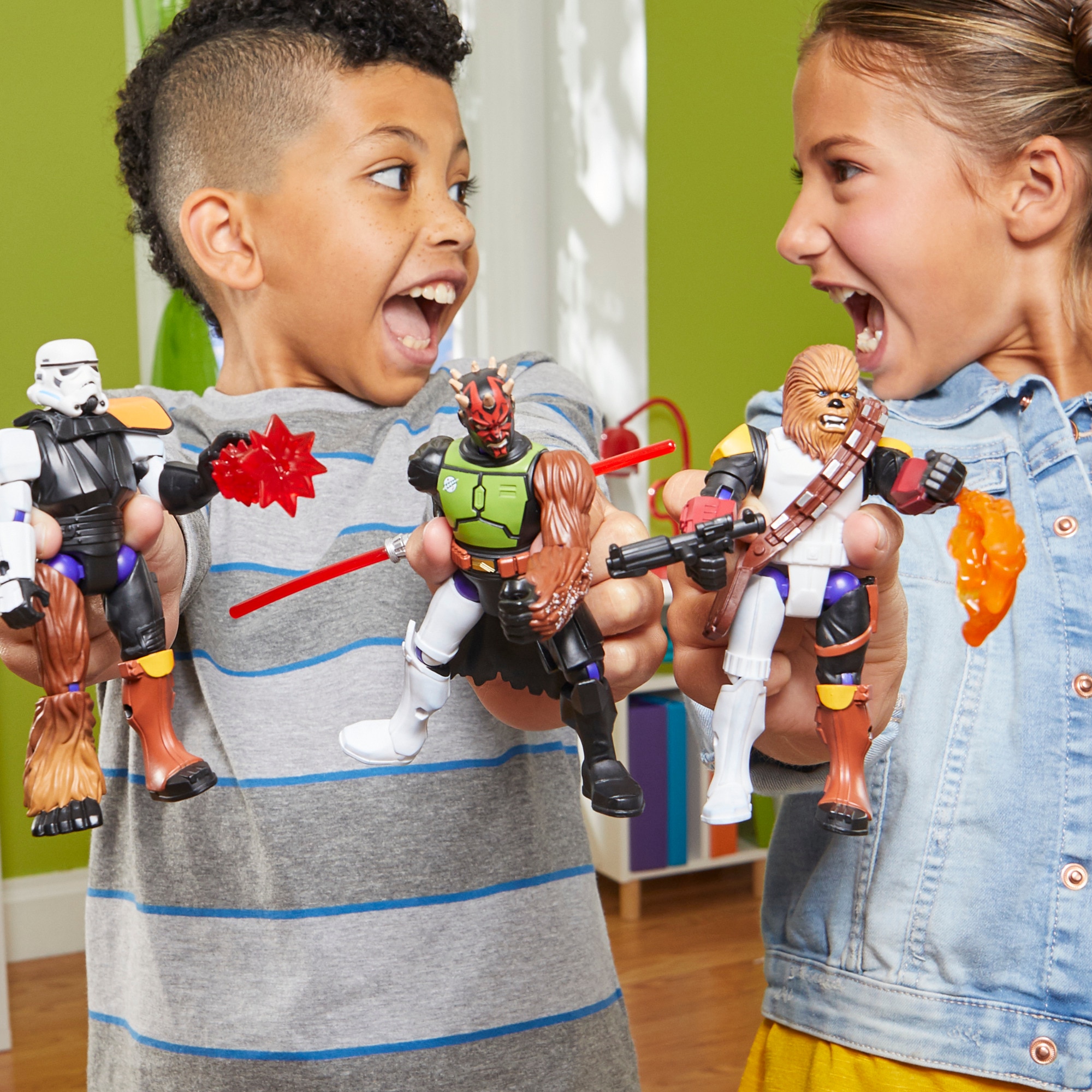 Figura de acción MixMashers Star Wars Hasbro modelos surtidos 30