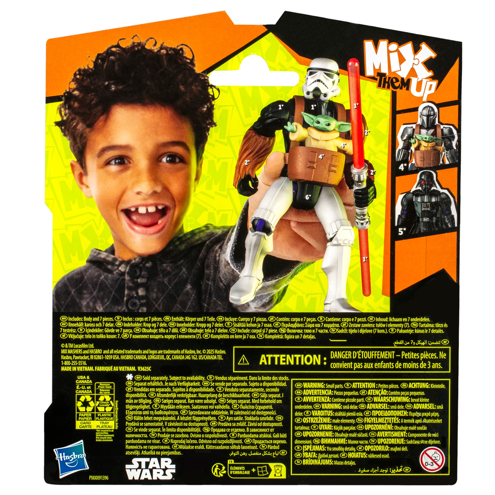 Figura de acción MixMashers Star Wars Hasbro modelos surtidos 37