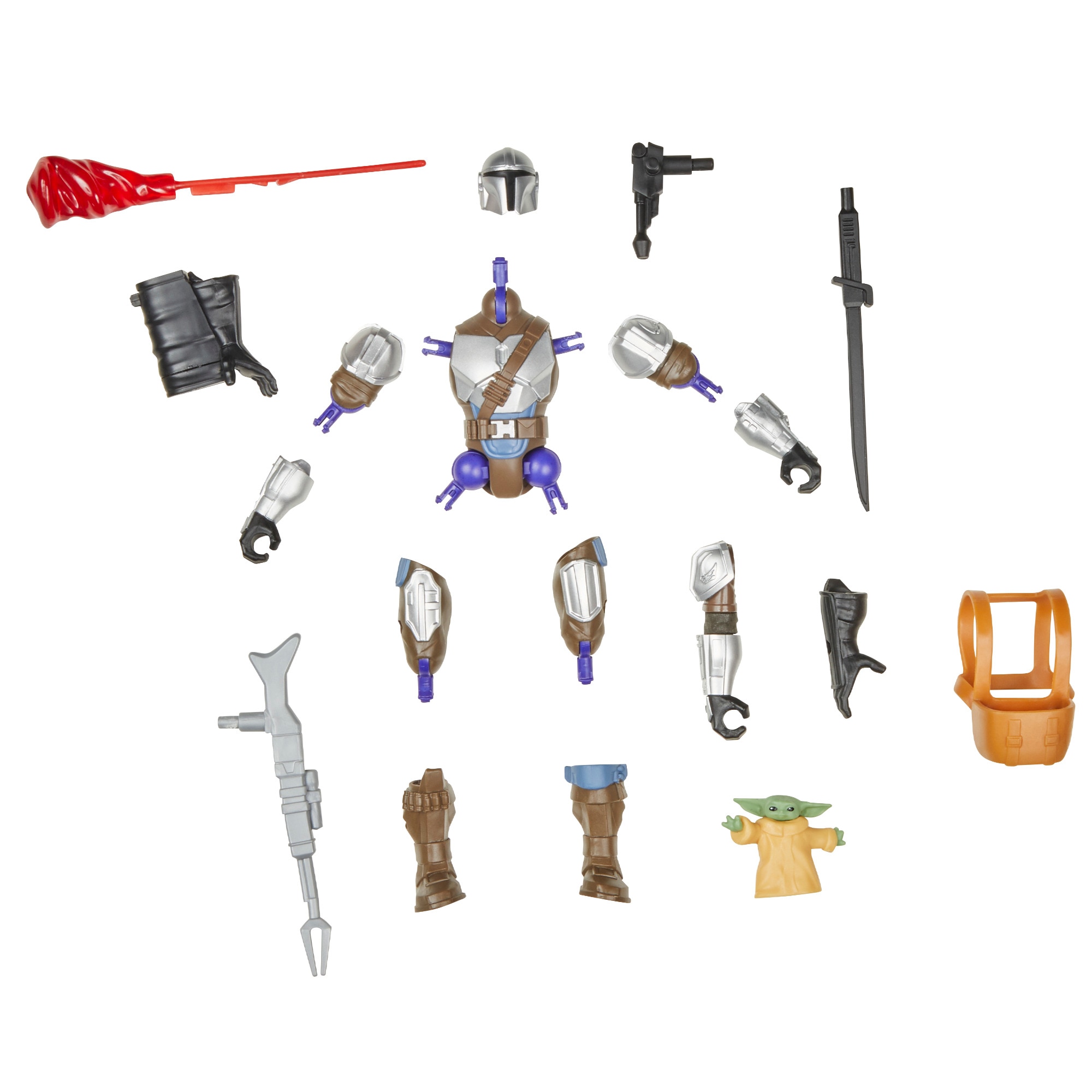 Figura Deluxe MixMashers Star Wars Hasbro modelos surtidos 10