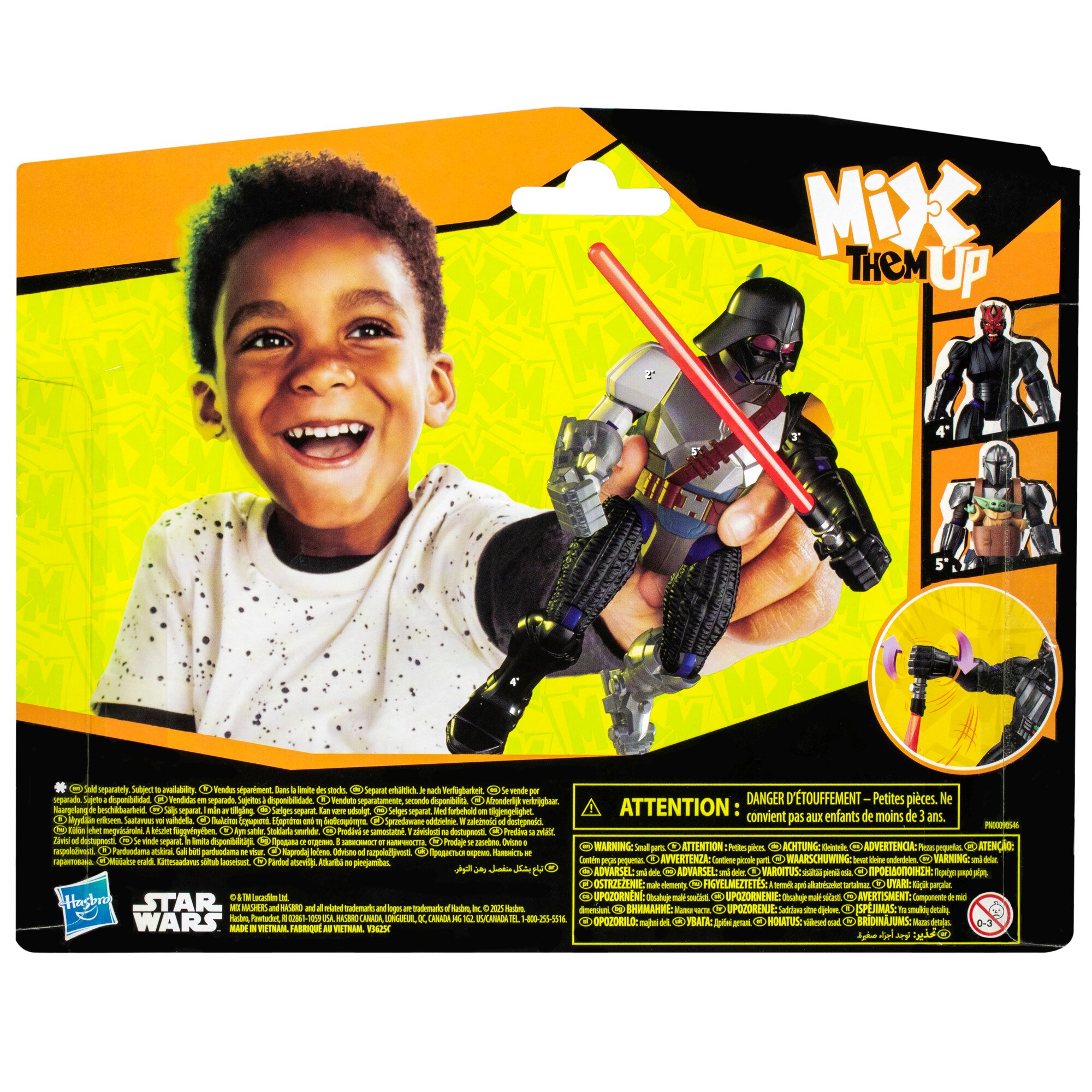 Figura Deluxe MixMashers Star Wars Hasbro modelos surtidos 12