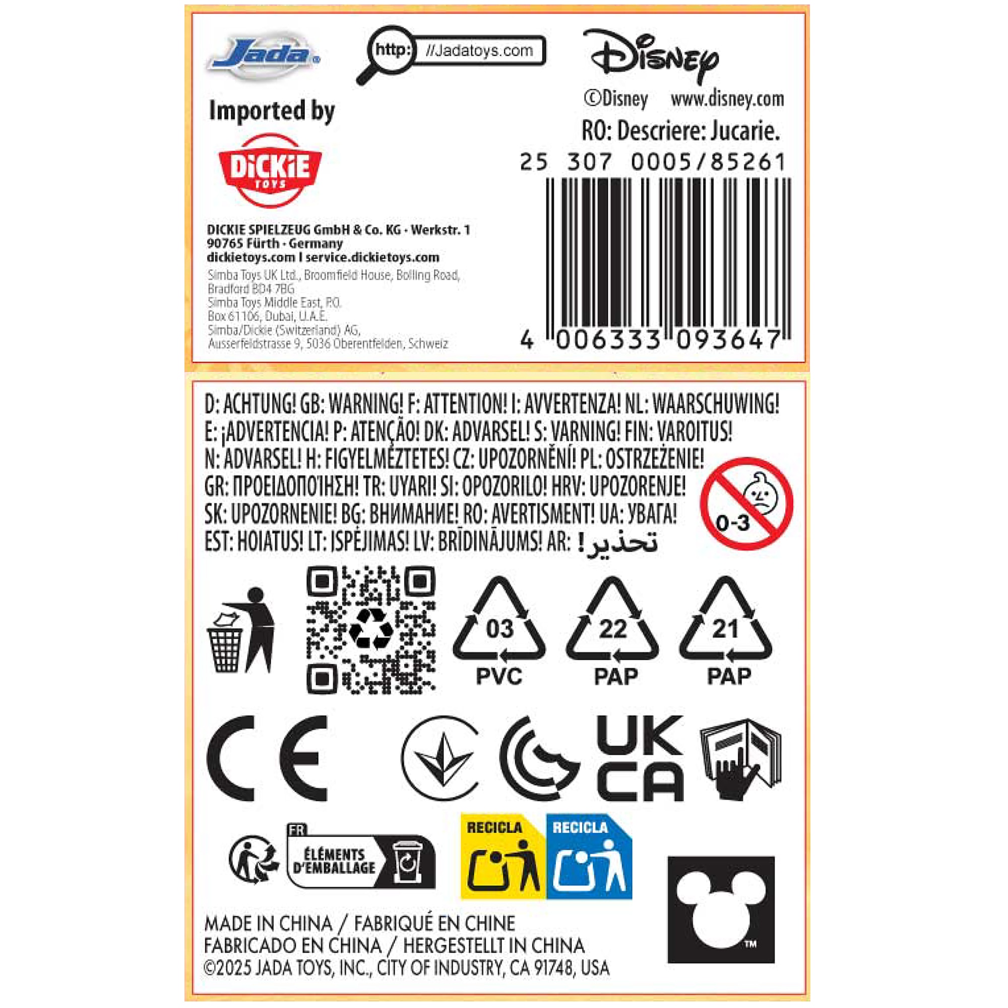 Figura 7 cm Stitch Disney Jada modelos surtidos 14