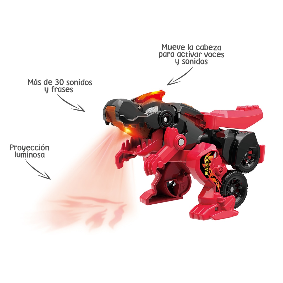 Figura convertible Superdino Switch&Go Vtech modelos surtidos 11