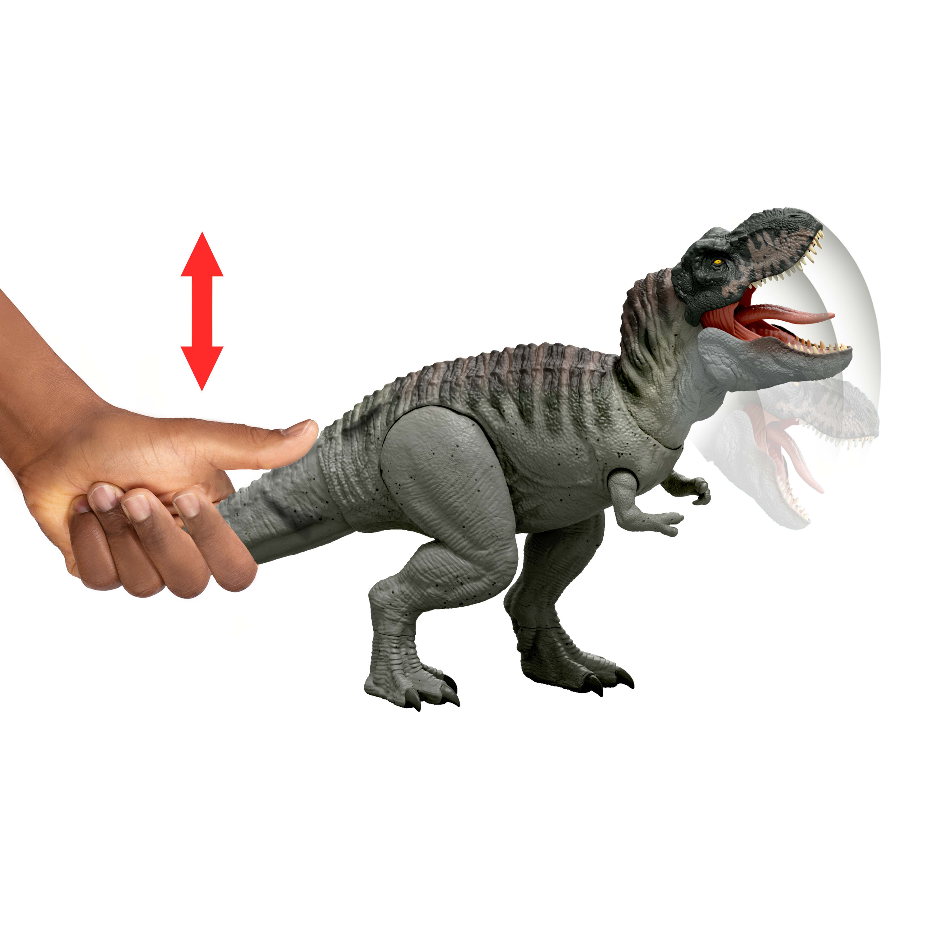 Dinosaurio de juguete T-Rex Jurassic World Mattel 3