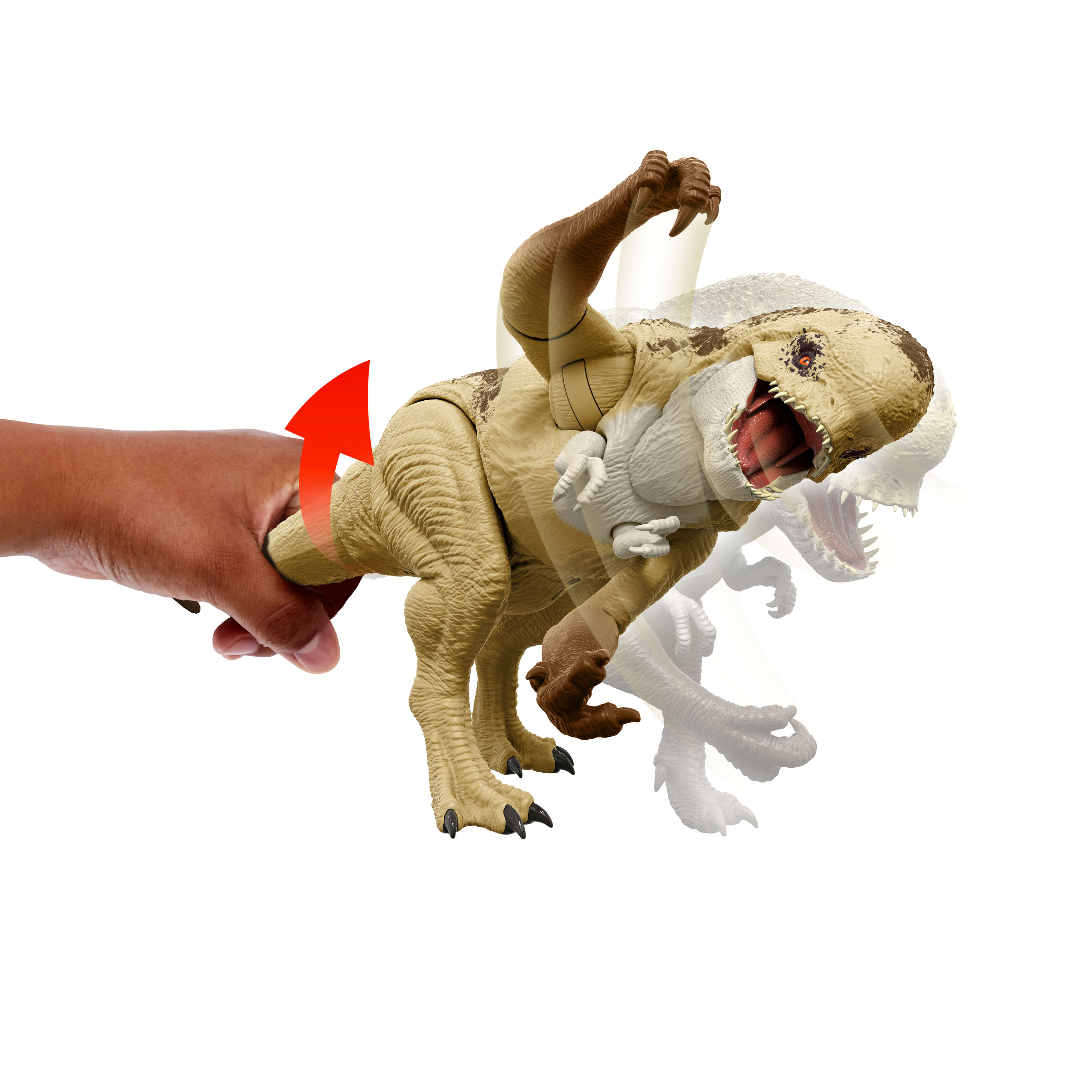 Dinosaurio Distortus Rex El Renace Jurassic World Mattel 3