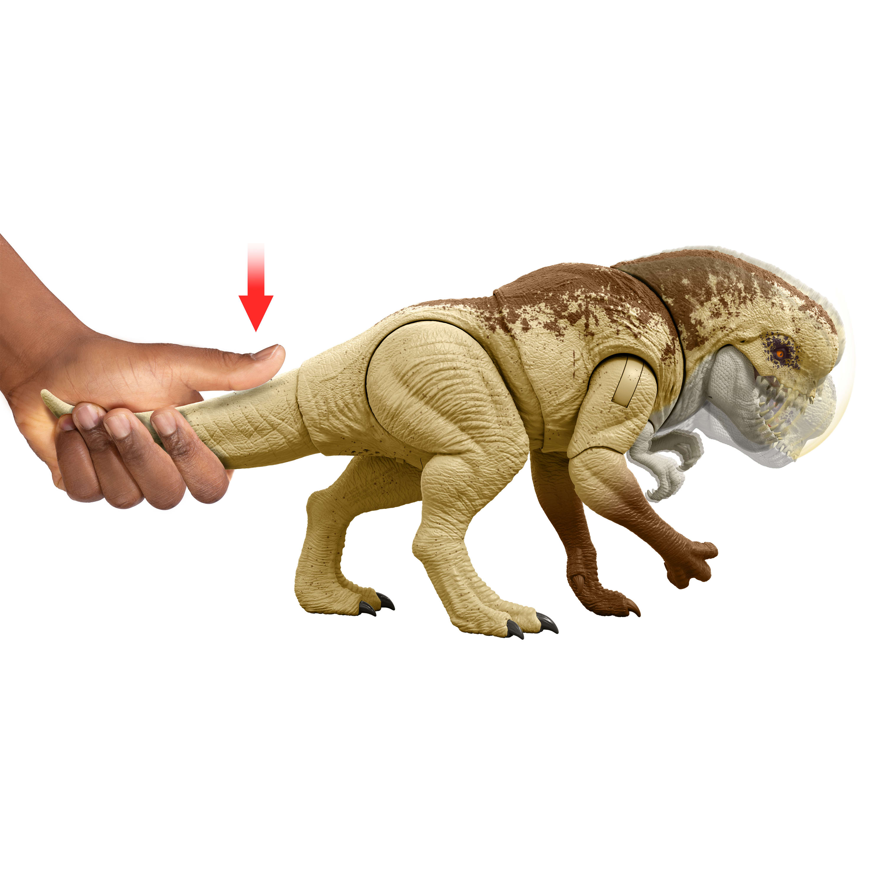 Dinosaurio Distortus Rex El Renace Jurassic World Mattel 4