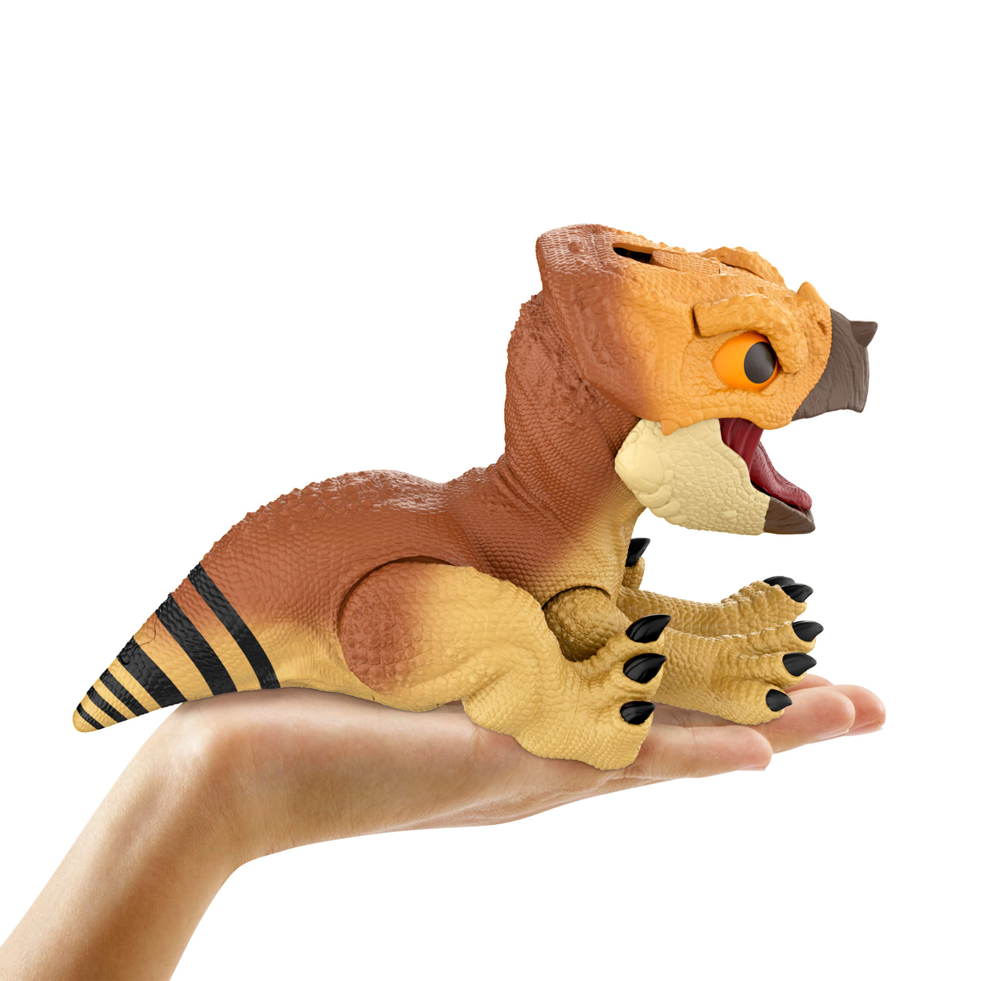 Dinosaurio de juguete interactivo Aquilops Jurassic World Mattel 5
