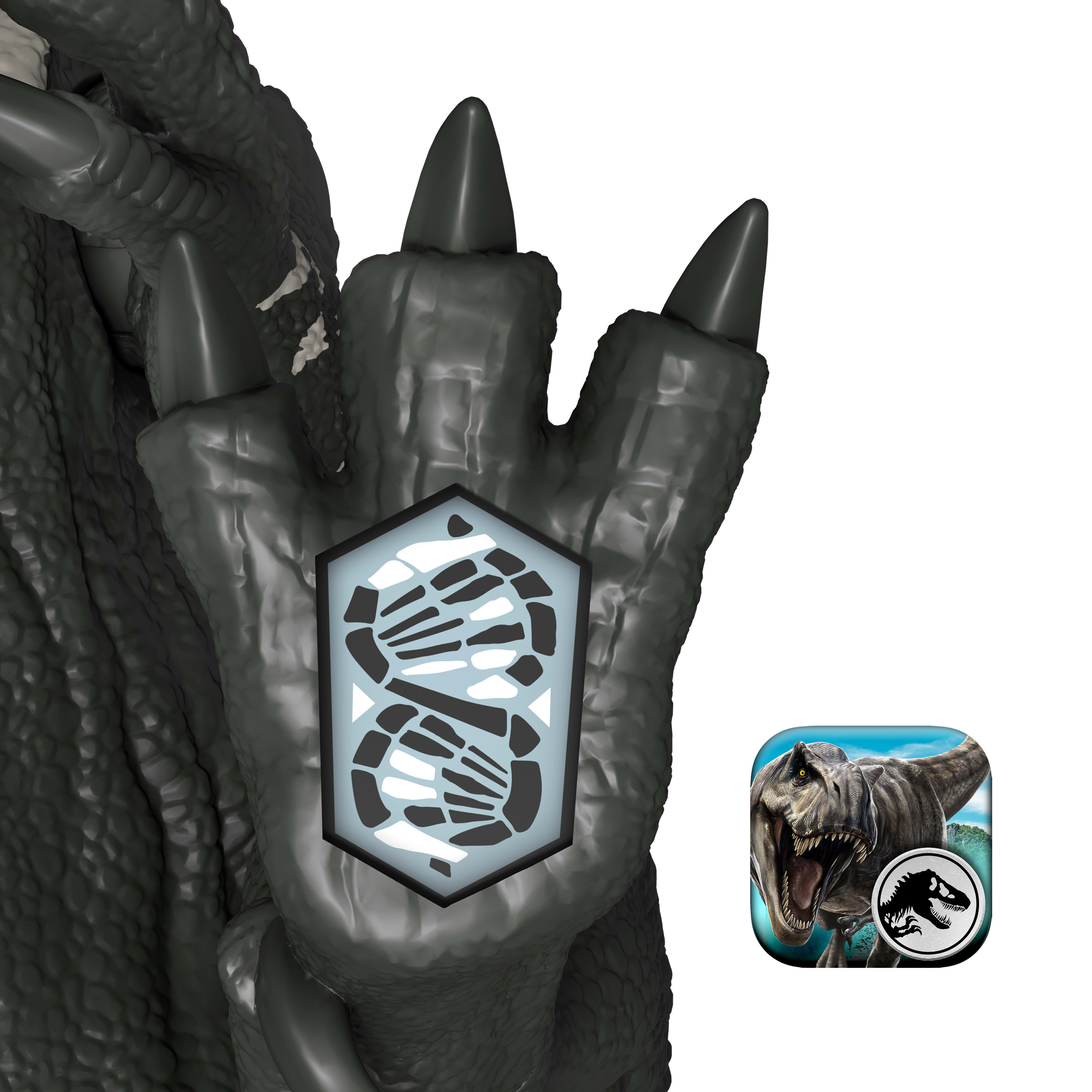 Dinosaurio de juguete Gigantic Trackers Jurassic World  Mattel modelos surtidos 3
