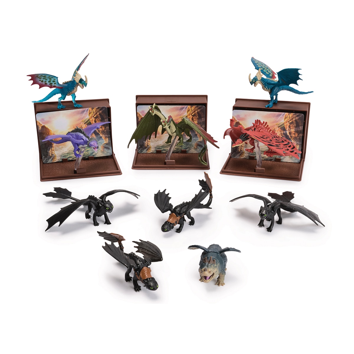 Imagen 0 de Figura Mini Dragón Cómo entrenar a tu dragón Spin Master modelos surtidos