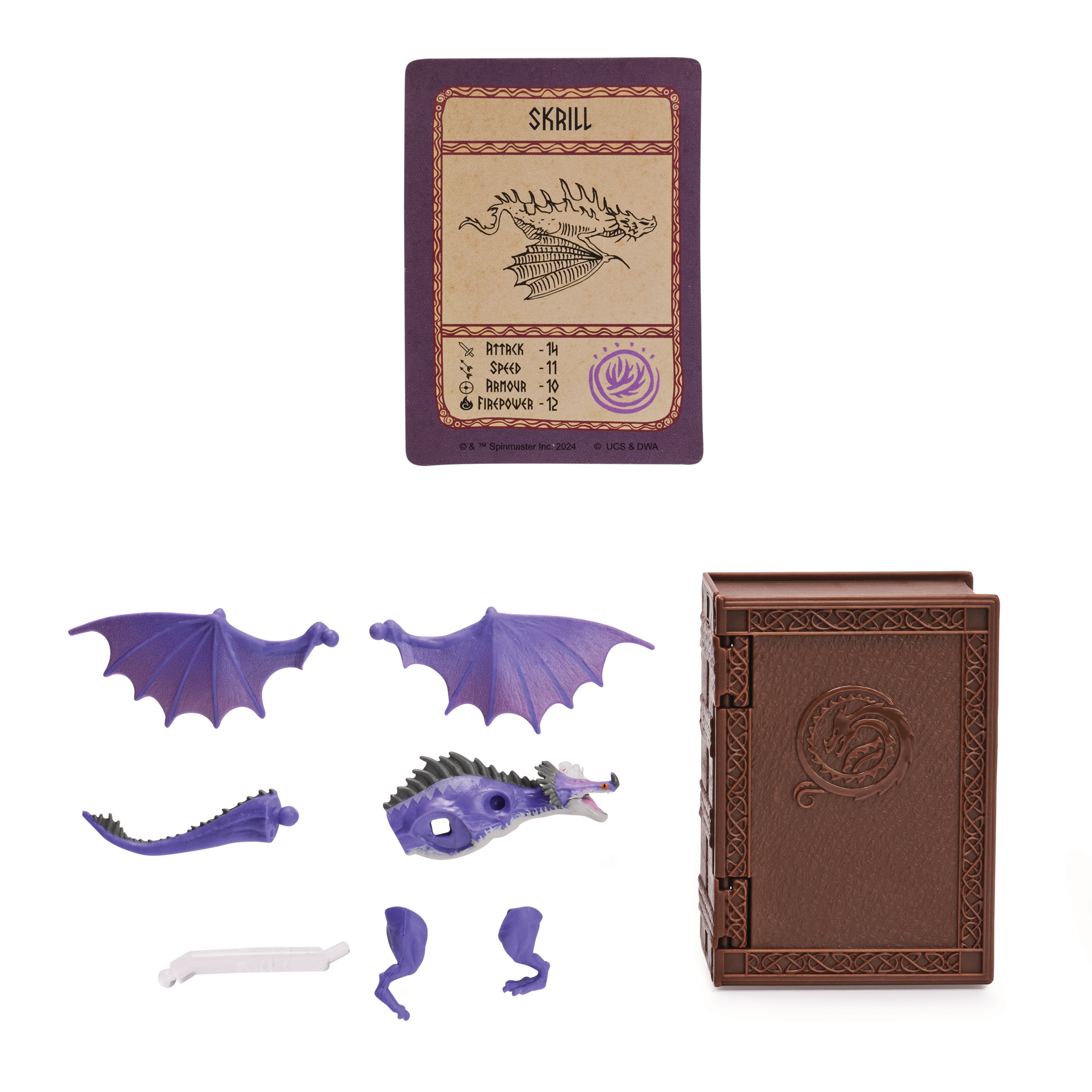 Figura Mini Dragón Cómo entrenar a tu dragón Spin Master modelos surtidos 10