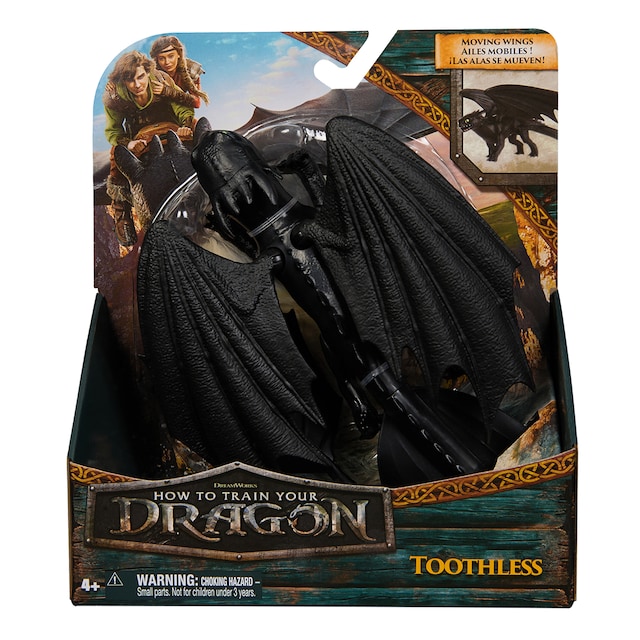 Imagen 0 de Figura Dragón Desdentado Cómo entrenar a tu dragón Spin Master