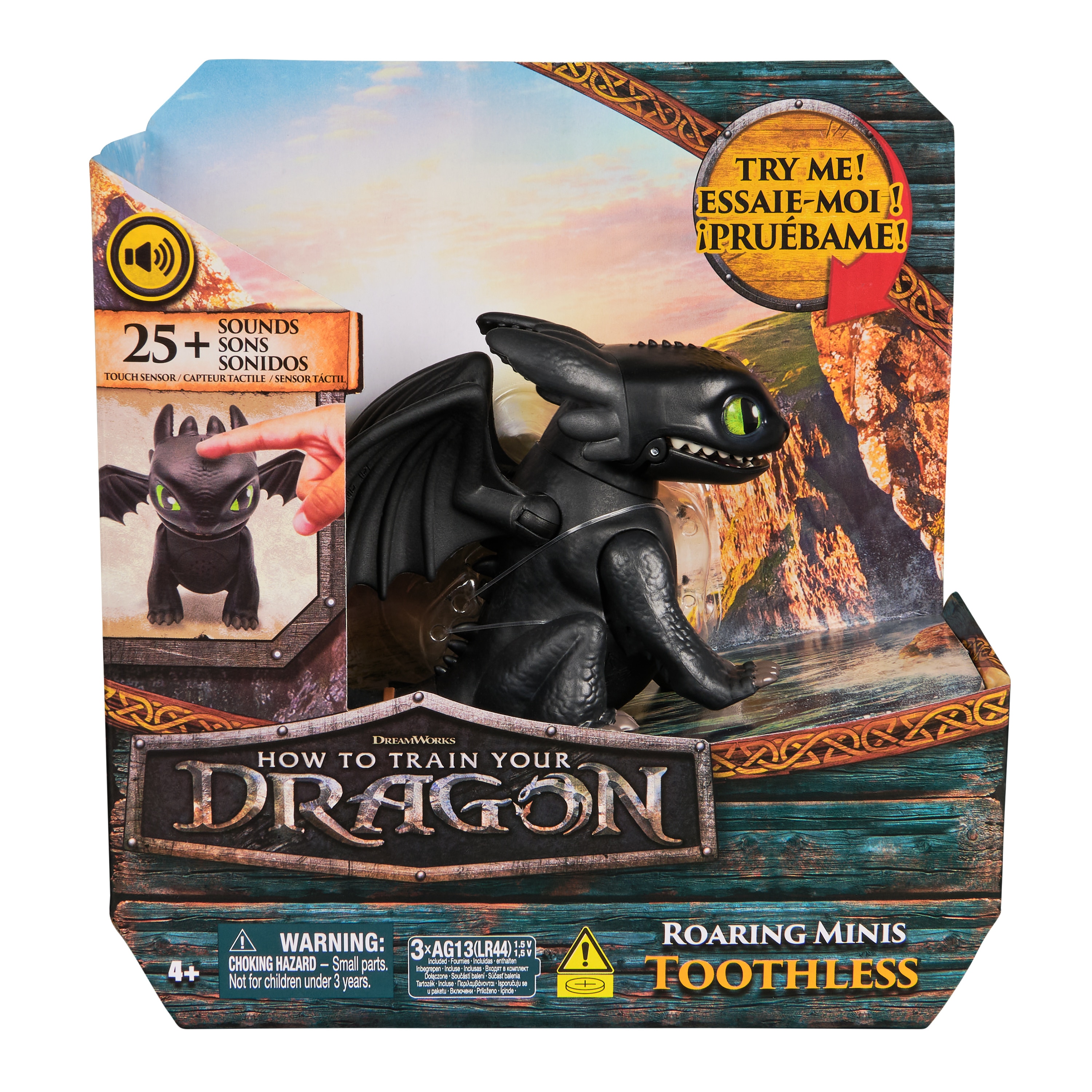 Figura Mini Dragón Interactivo Cómo entrenar a tu dragón Spin Master modelos surtidos 9