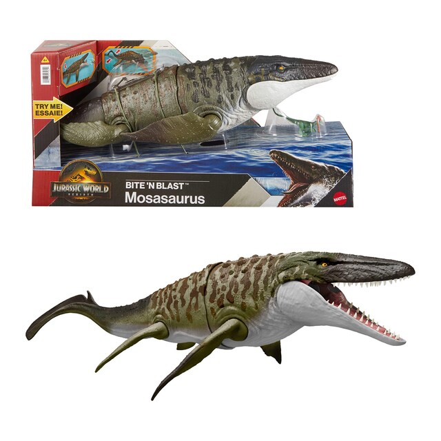 Figura Mosasauros Dino Jurassic World Mattel