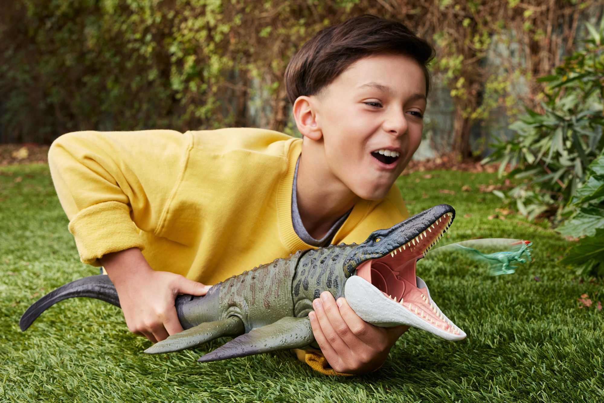 Figura Mosasauros Dino Jurassic World Mattel 3