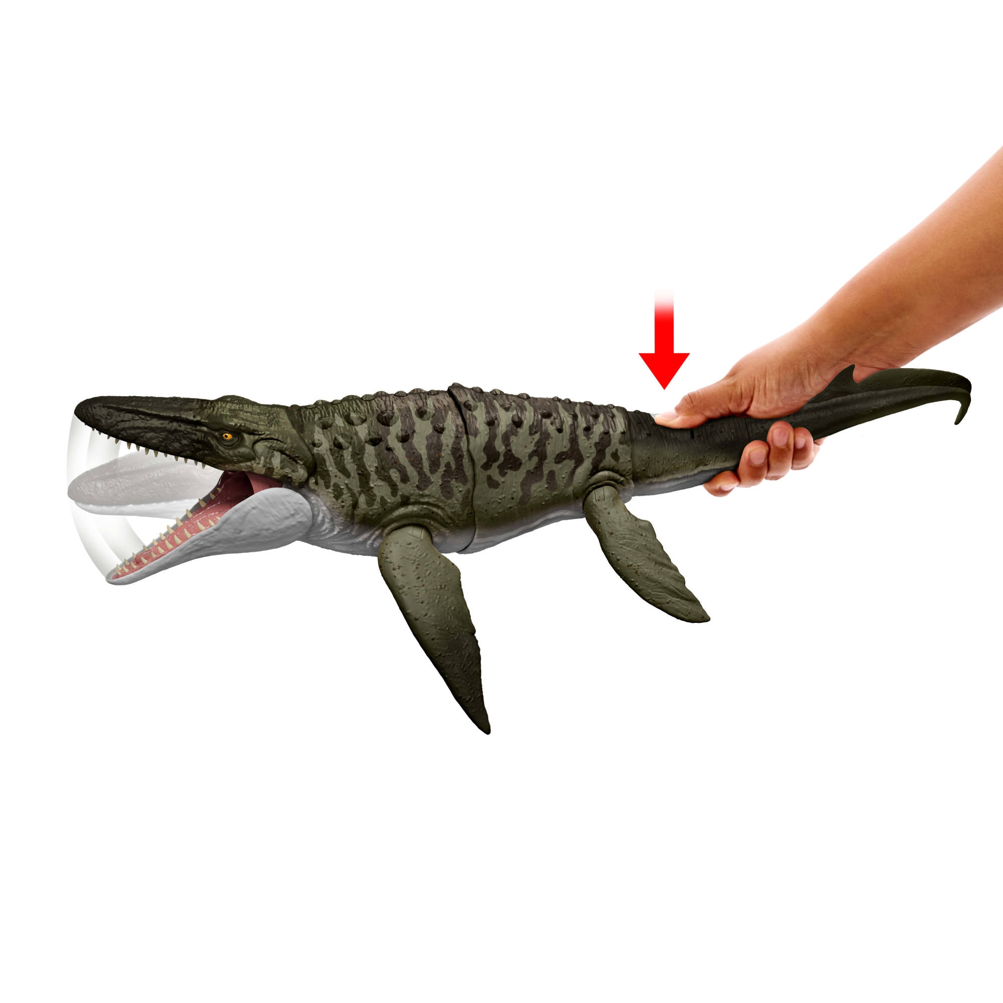 Figura Mosasauros Dino Jurassic World Mattel 5