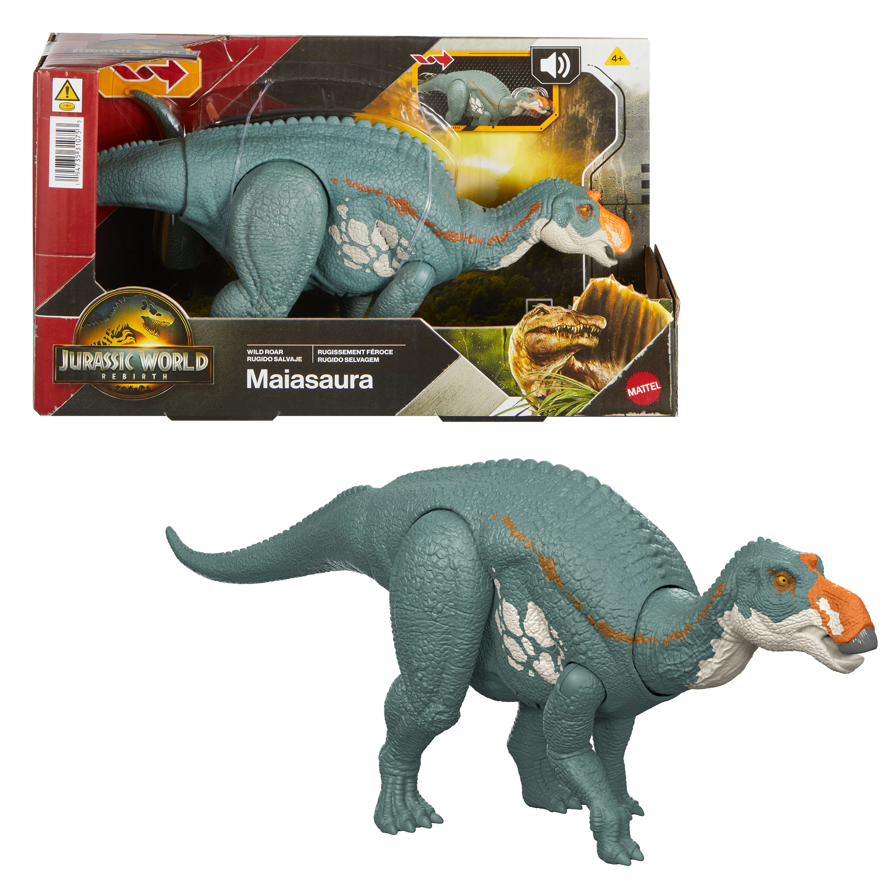 Figura Wild Roar Jurassic World Mattel modelos surtidos 2