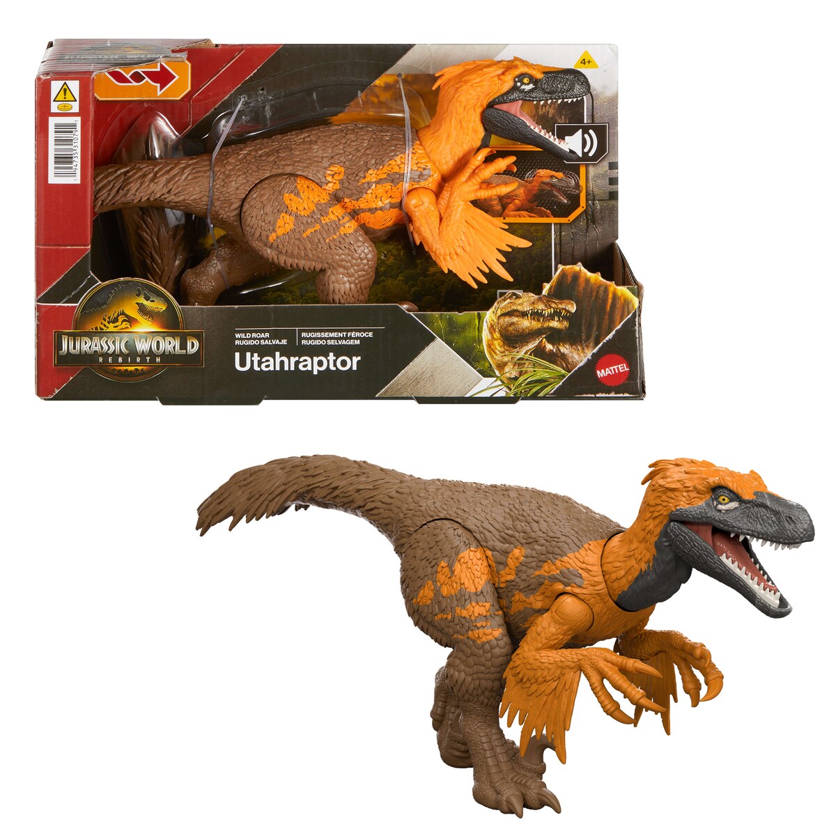 Figura Wild Roar Jurassic World Mattel modelos surtidos · Mattel · El ...