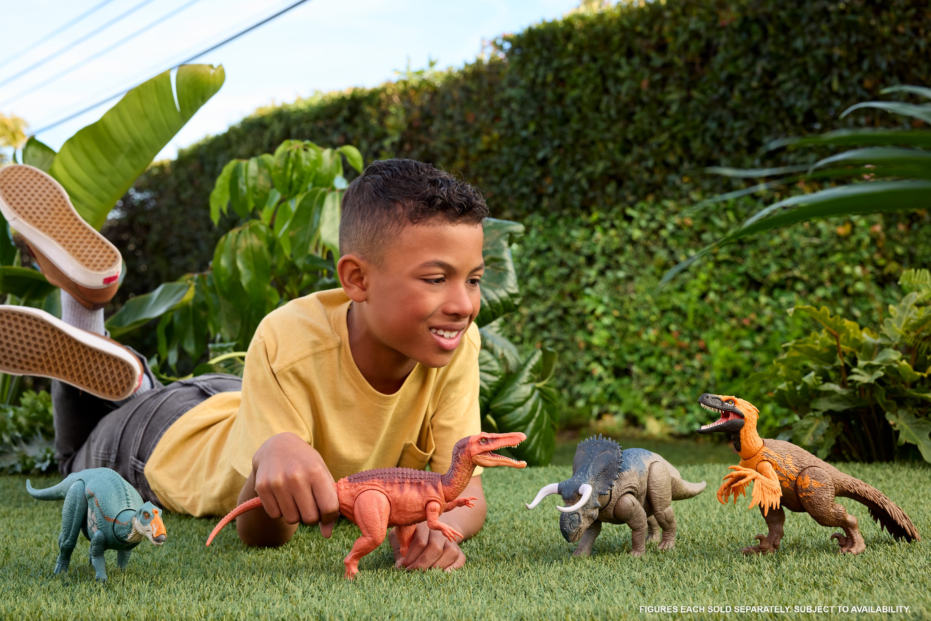 Figura Wild Roar Jurassic World Mattel modelos surtidos 5
