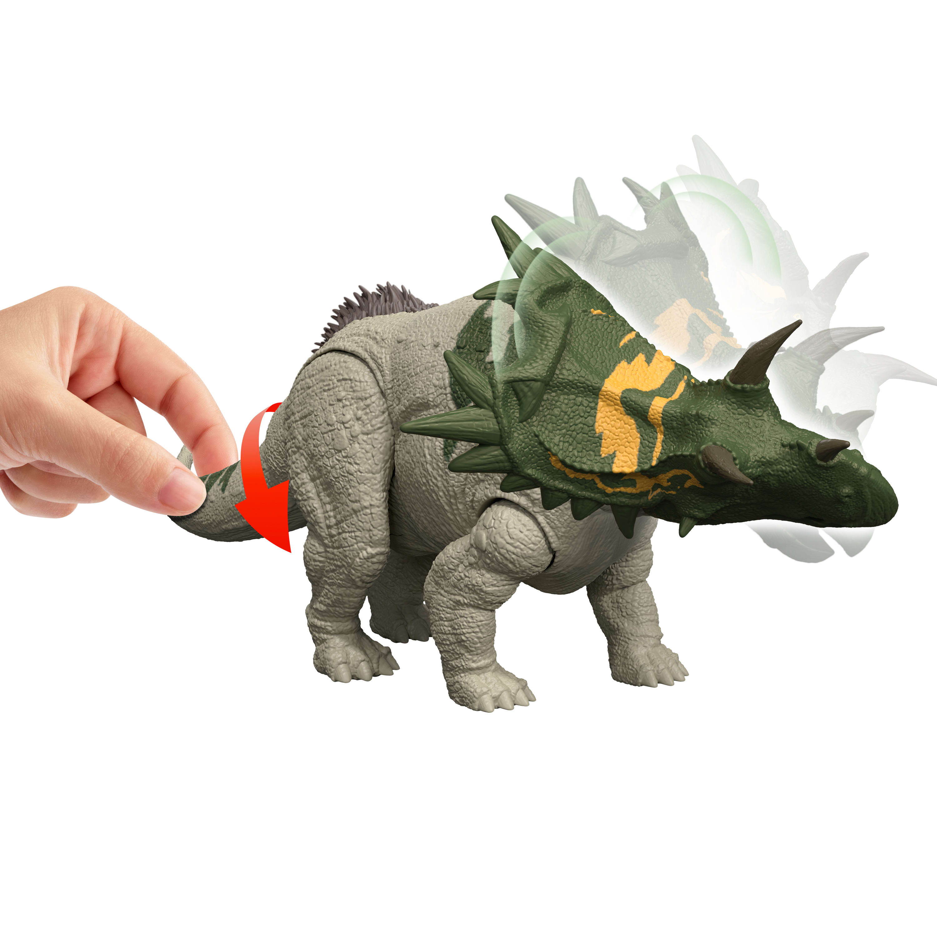 Figura Wild Roar Jurassic World Mattel modelos surtidos 6