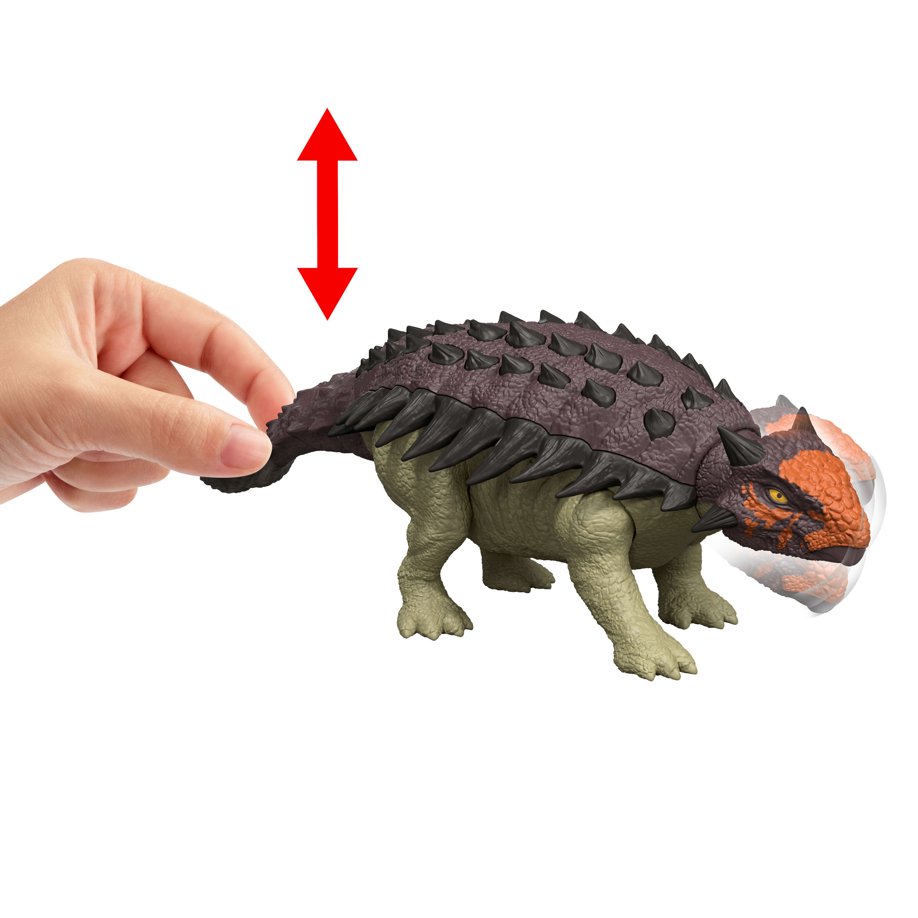 Figura Wild Roar Jurassic World Mattel modelos surtidos 9