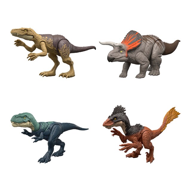 Figura Strike Attack Jurassic World Mattel modelos surtidos