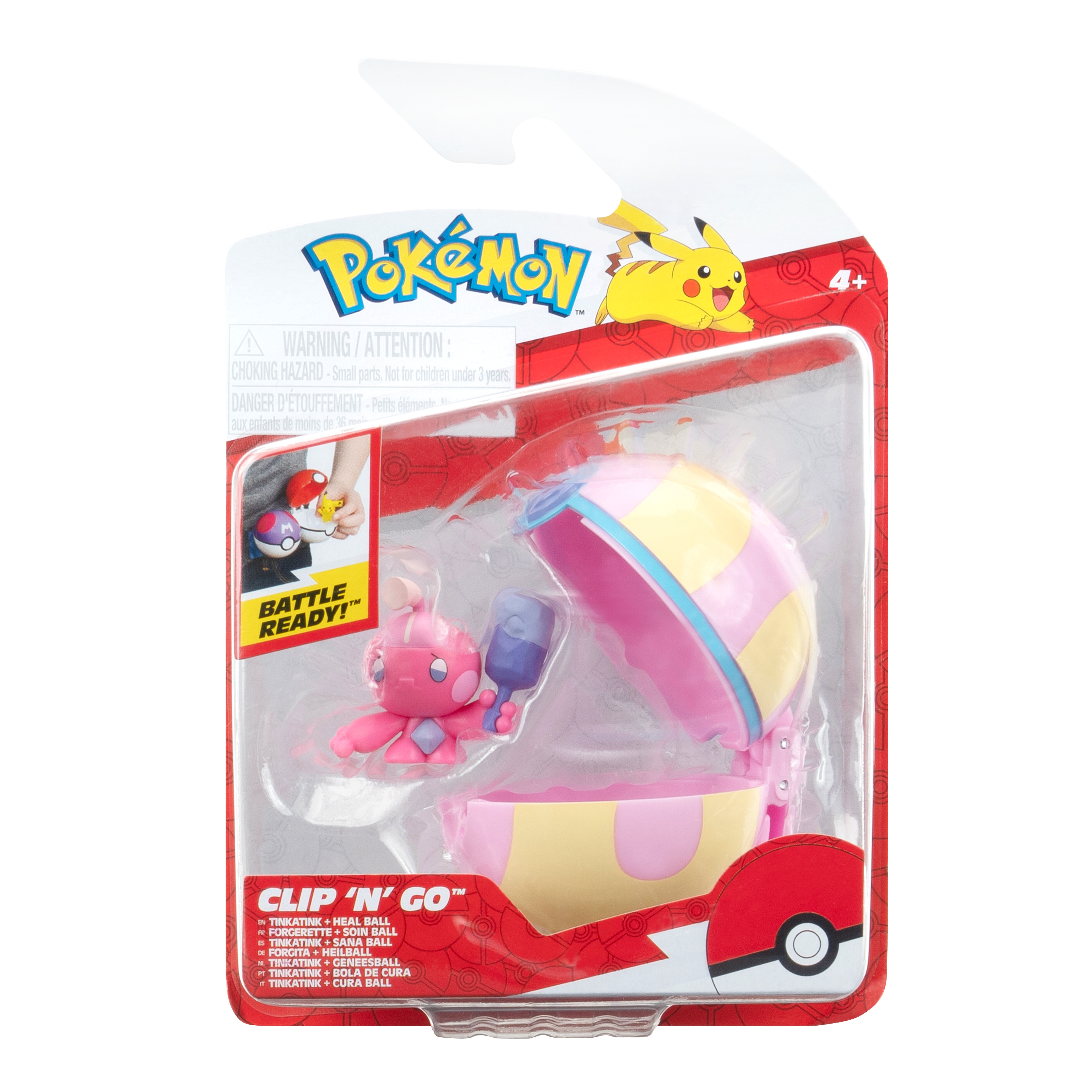 Clip N Go Pokemon. Modelos Surtidos 7