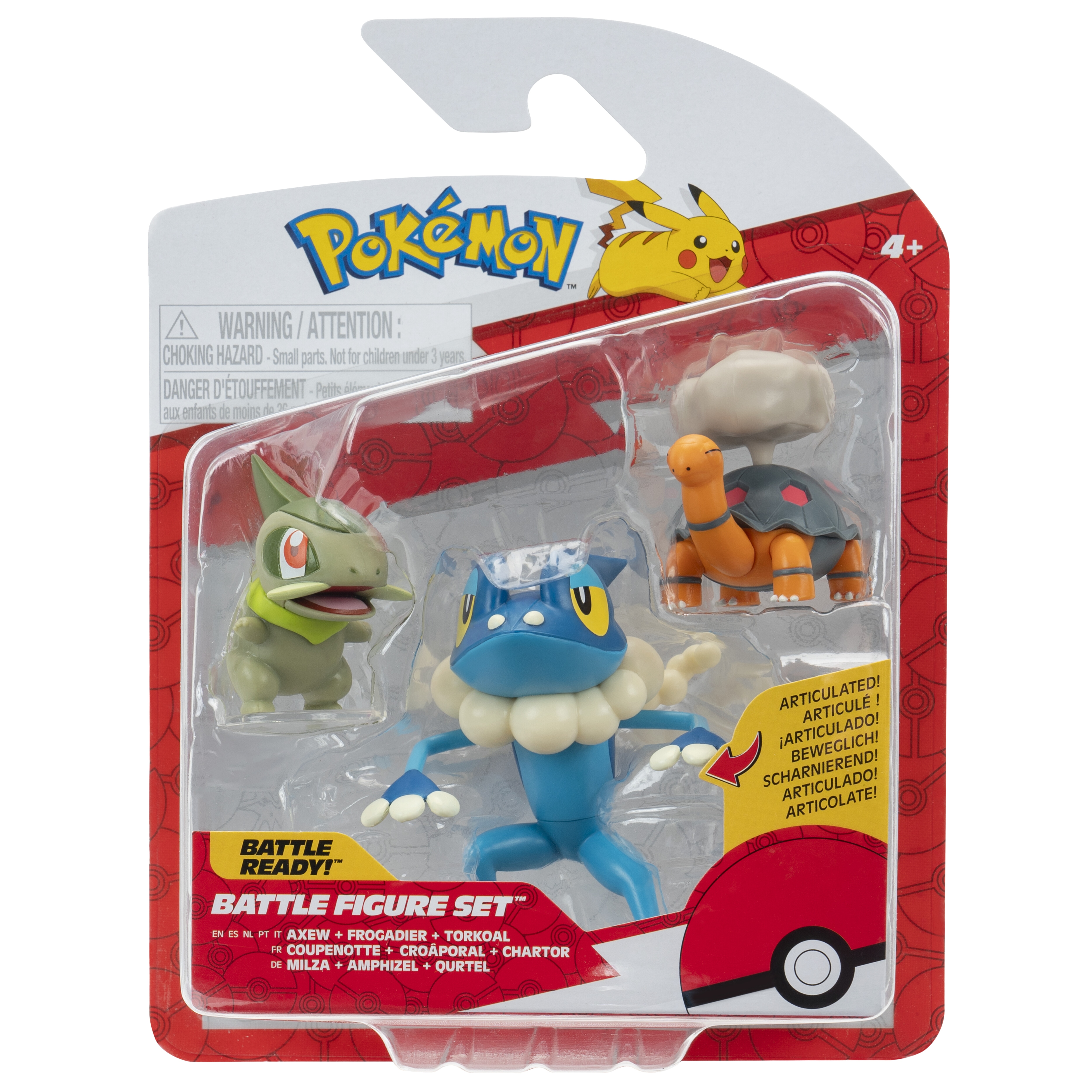 Figura combate con mecanismo Pokemon. Modelos Surtidos 2