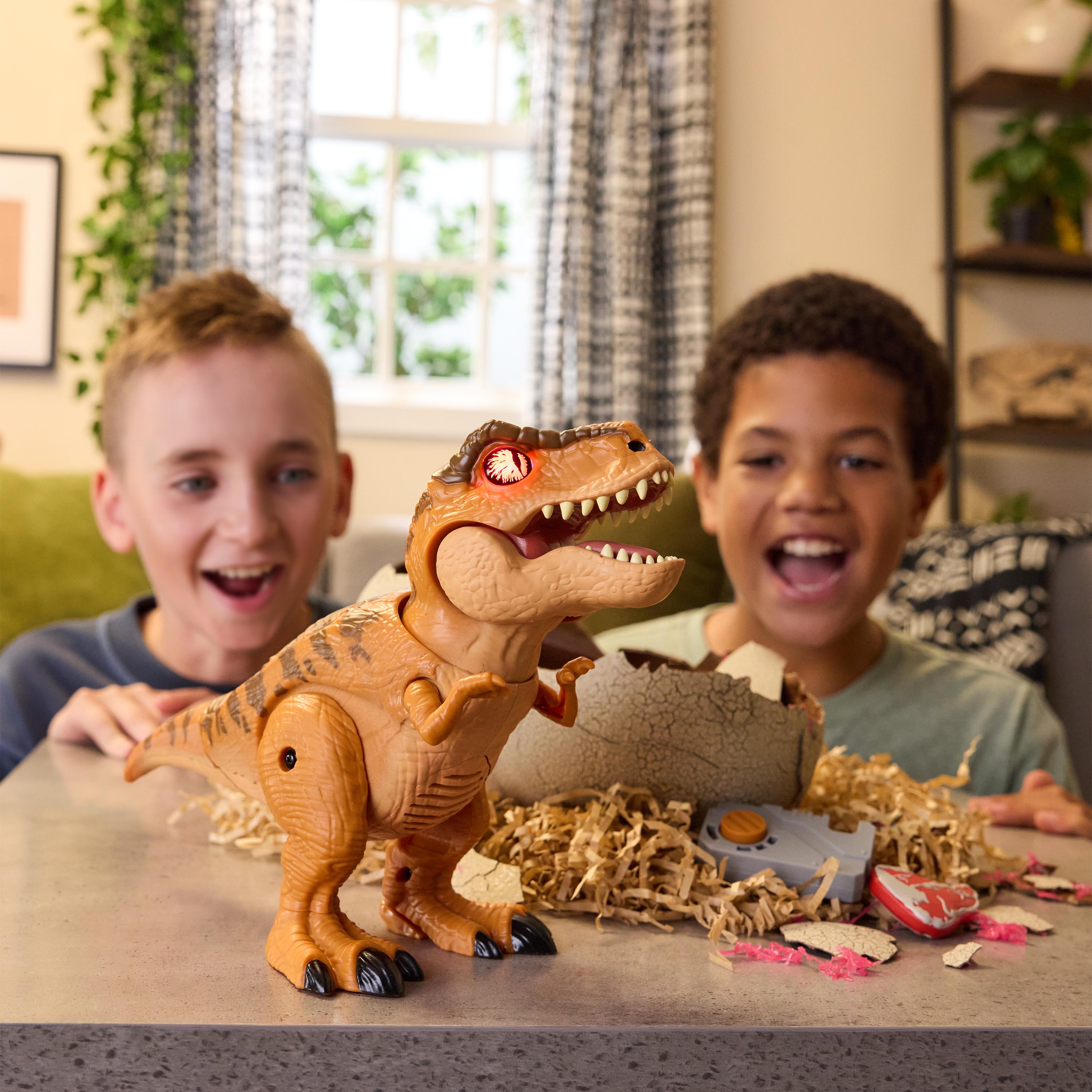 DINOSAURIO T-Rex Interactivo JW Spin Master 13