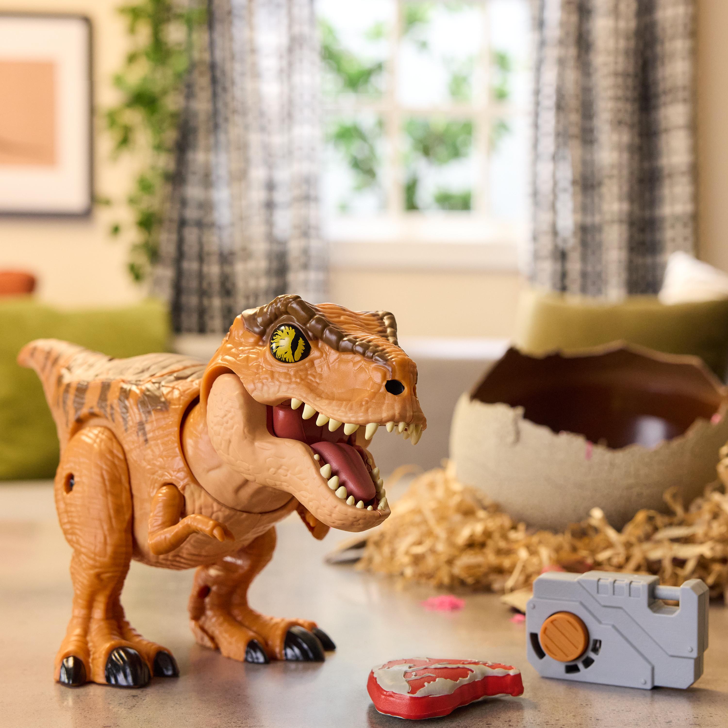 DINOSAURIO T-Rex Interactivo JW Spin Master 15