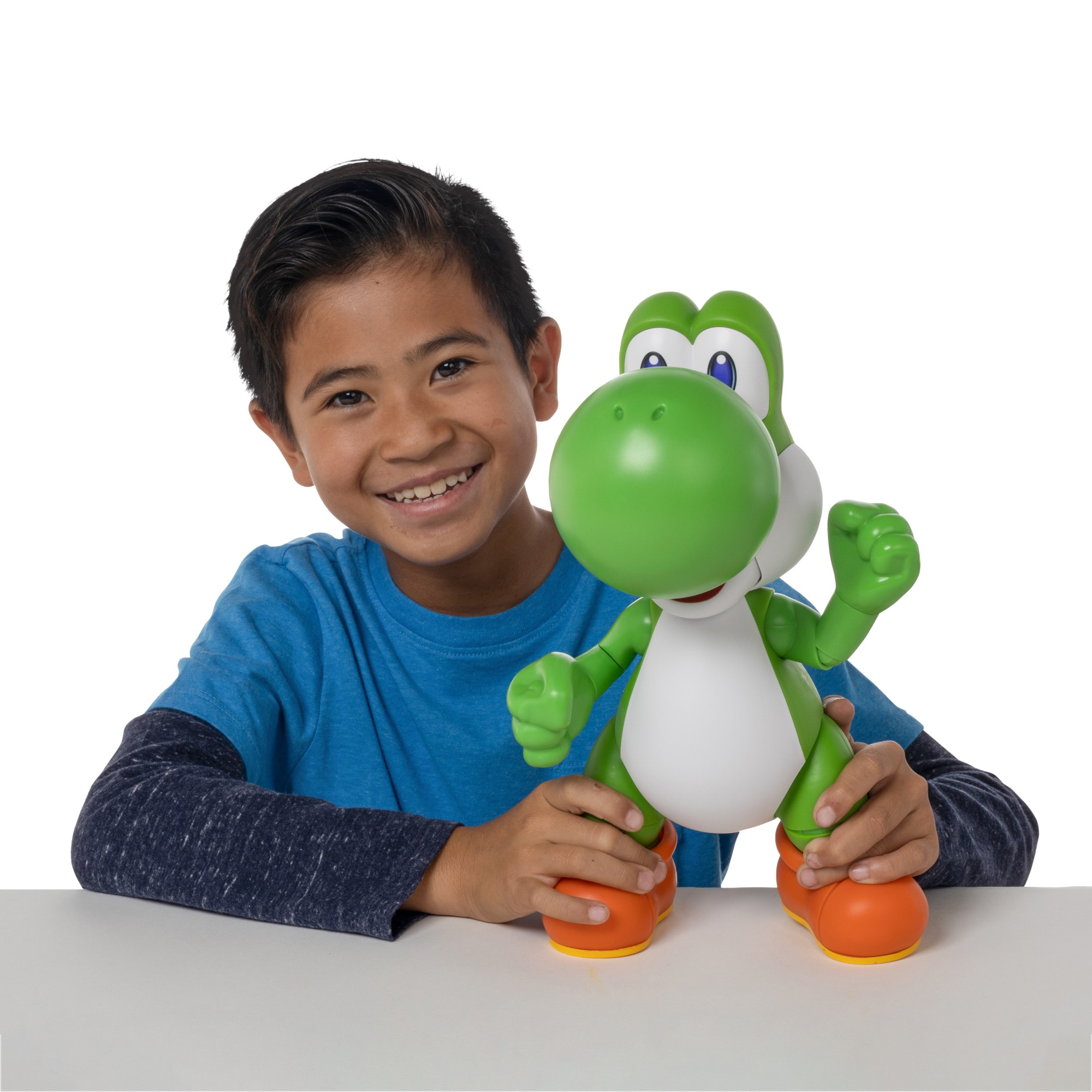 Figura Interactiva Let's go Yoshi Super Mario Jakks Pacific 2