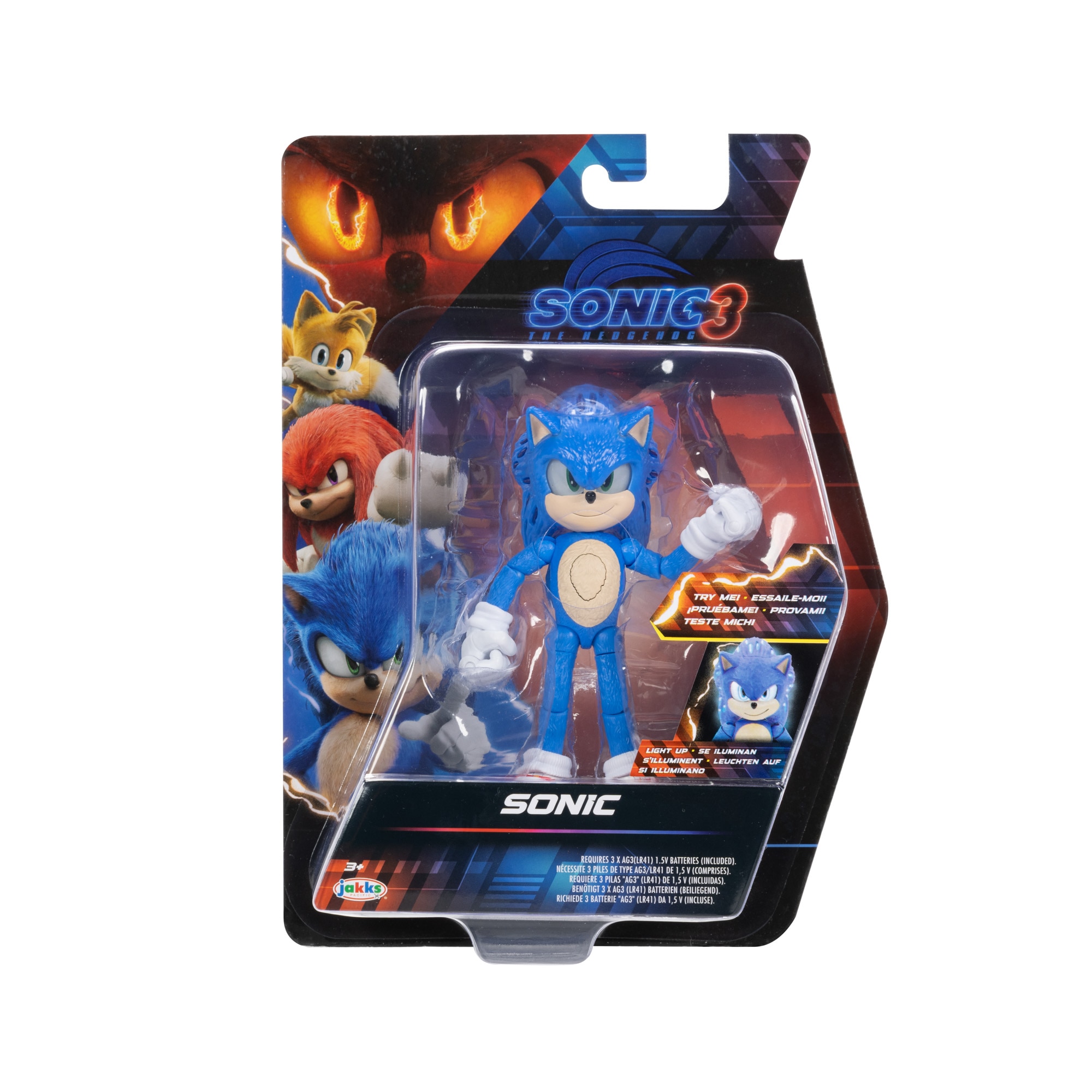 Figura coleccionista 13 cm Sonic 3 Jakks Pacific 2