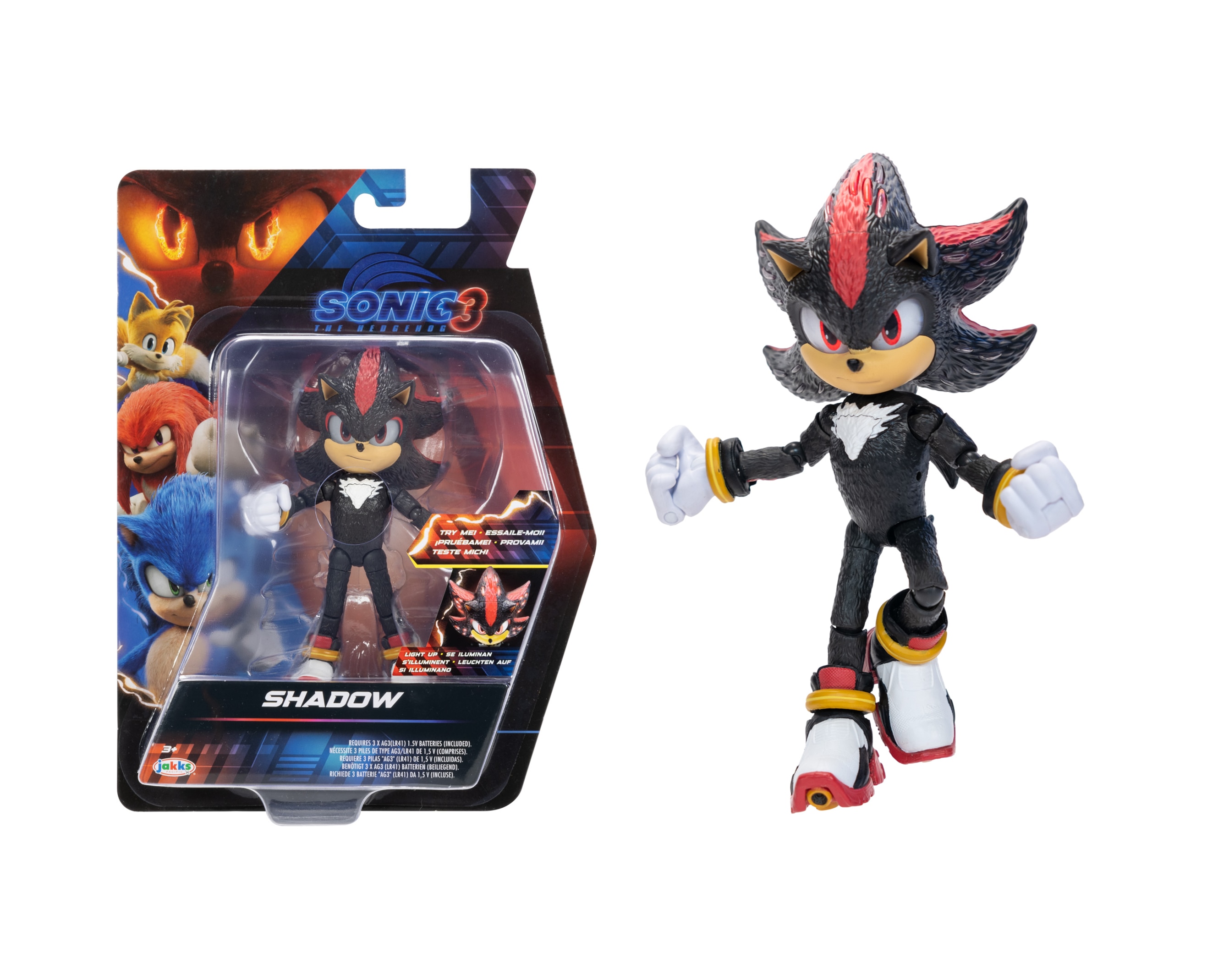Figura coleccionista 13 cm Shadow Sonic 3 Jakks Pacific 3