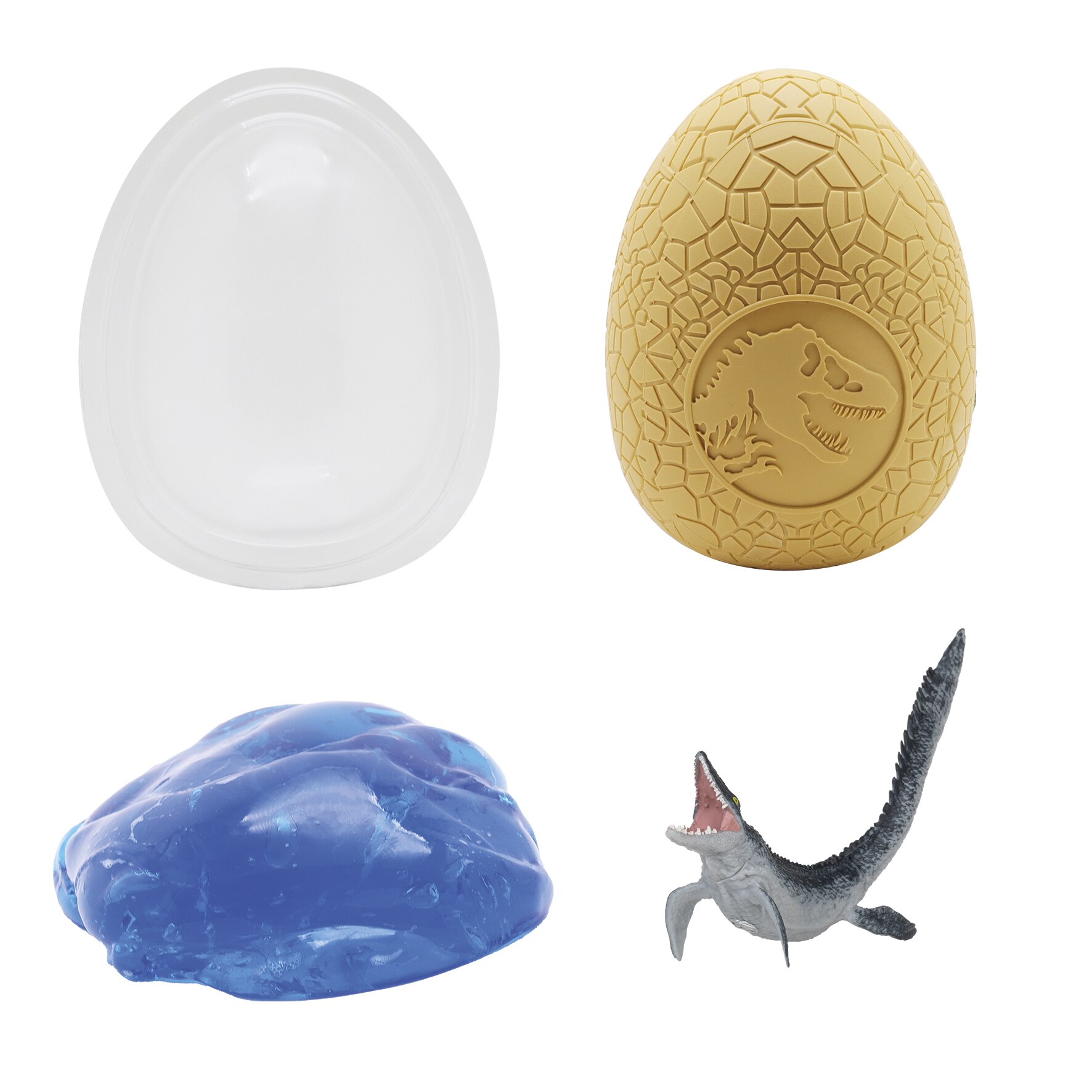 Figura Smash N Hatch Rebirth Jurassic World modelos surtidos 7