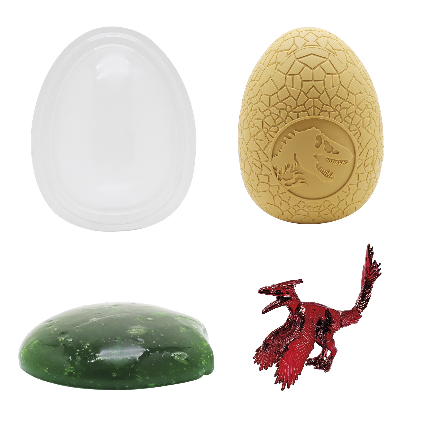Figura Smash N Hatch Rebirth Jurassic World modelos surtidos 9