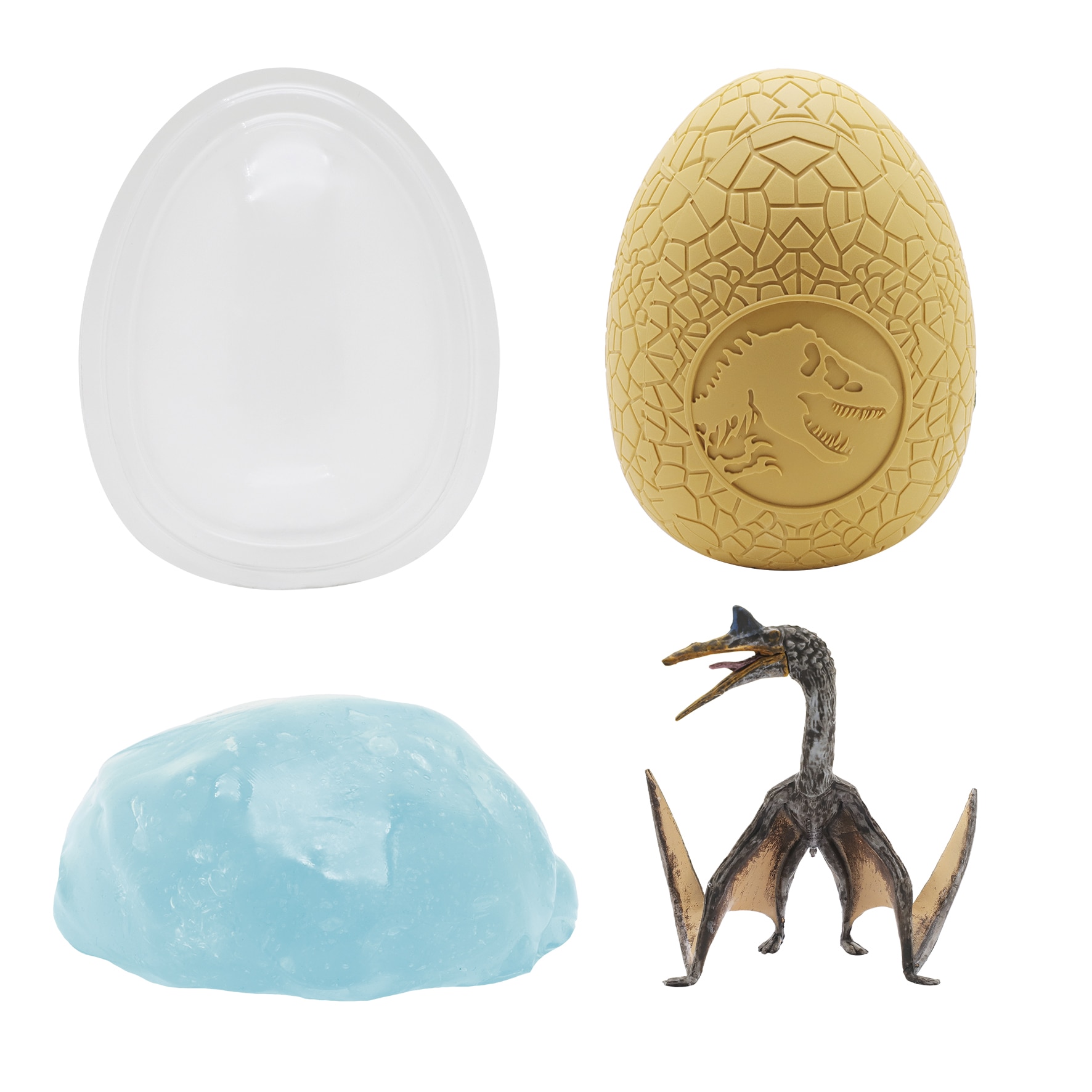 Figura Smash N Hatch Rebirth Jurassic World modelos surtidos 10