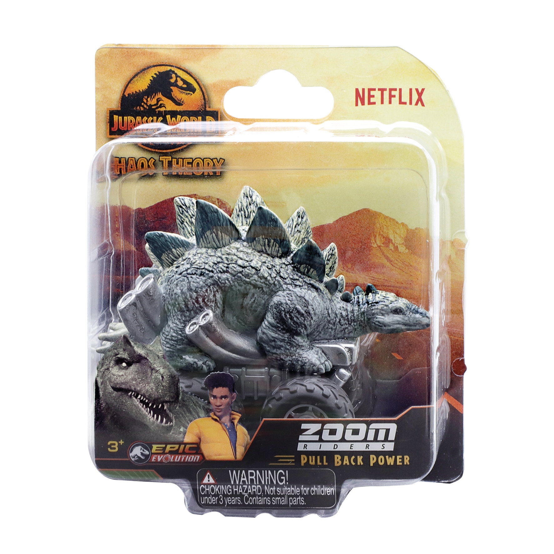 Blister Figura Chaos Theory Zoom Rider Jurassic World modelos surtidos 6