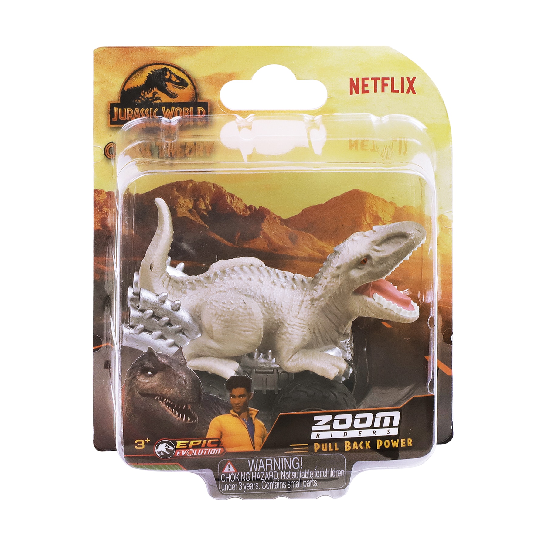 Blister Figura Chaos Theory Zoom Rider Jurassic World modelos surtidos 10