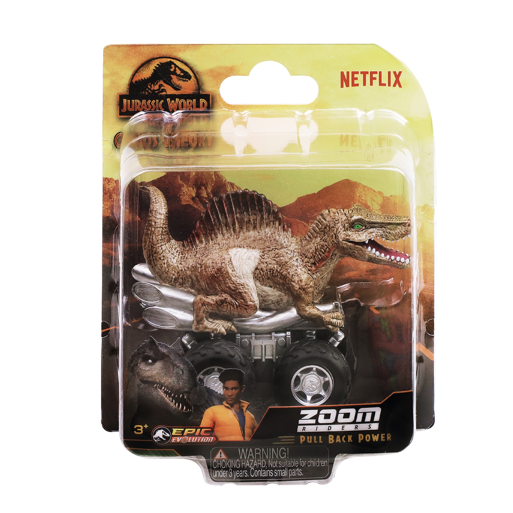 Blister Figura Chaos Theory Zoom Rider Jurassic World modelos surtidos 20