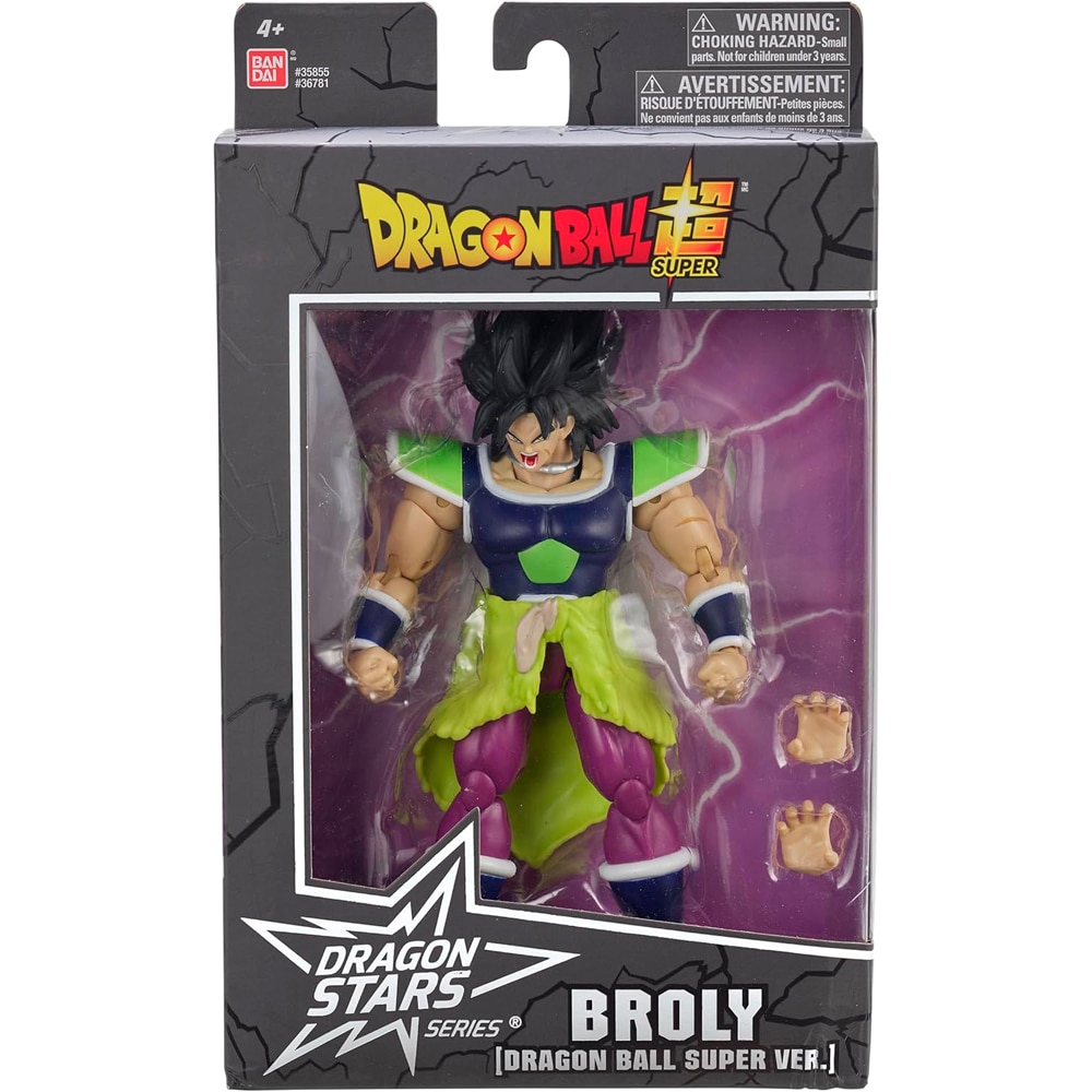 Figura Dragon Stars Broly Dragon Ball Bandai 2
