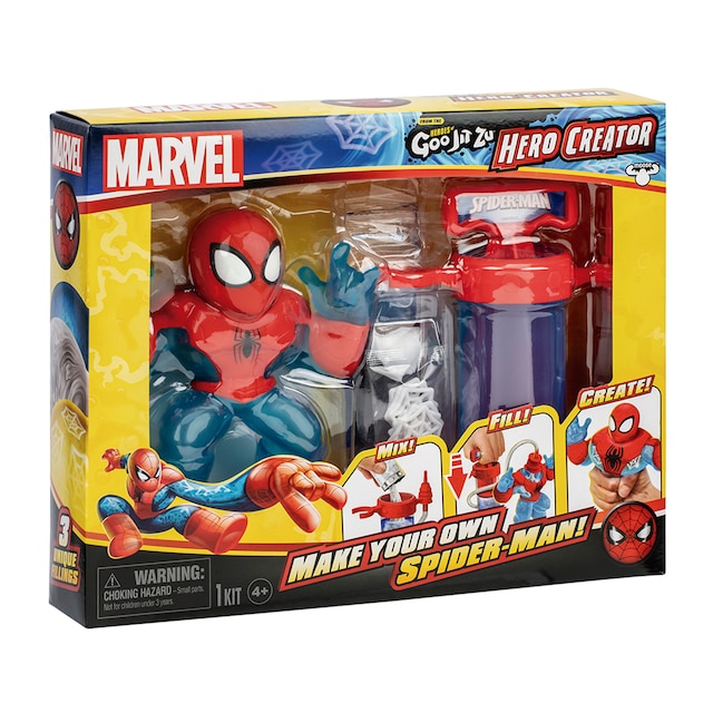 Imagen 0 de Figura Hero Crator Spiderman Goo Jit Zu