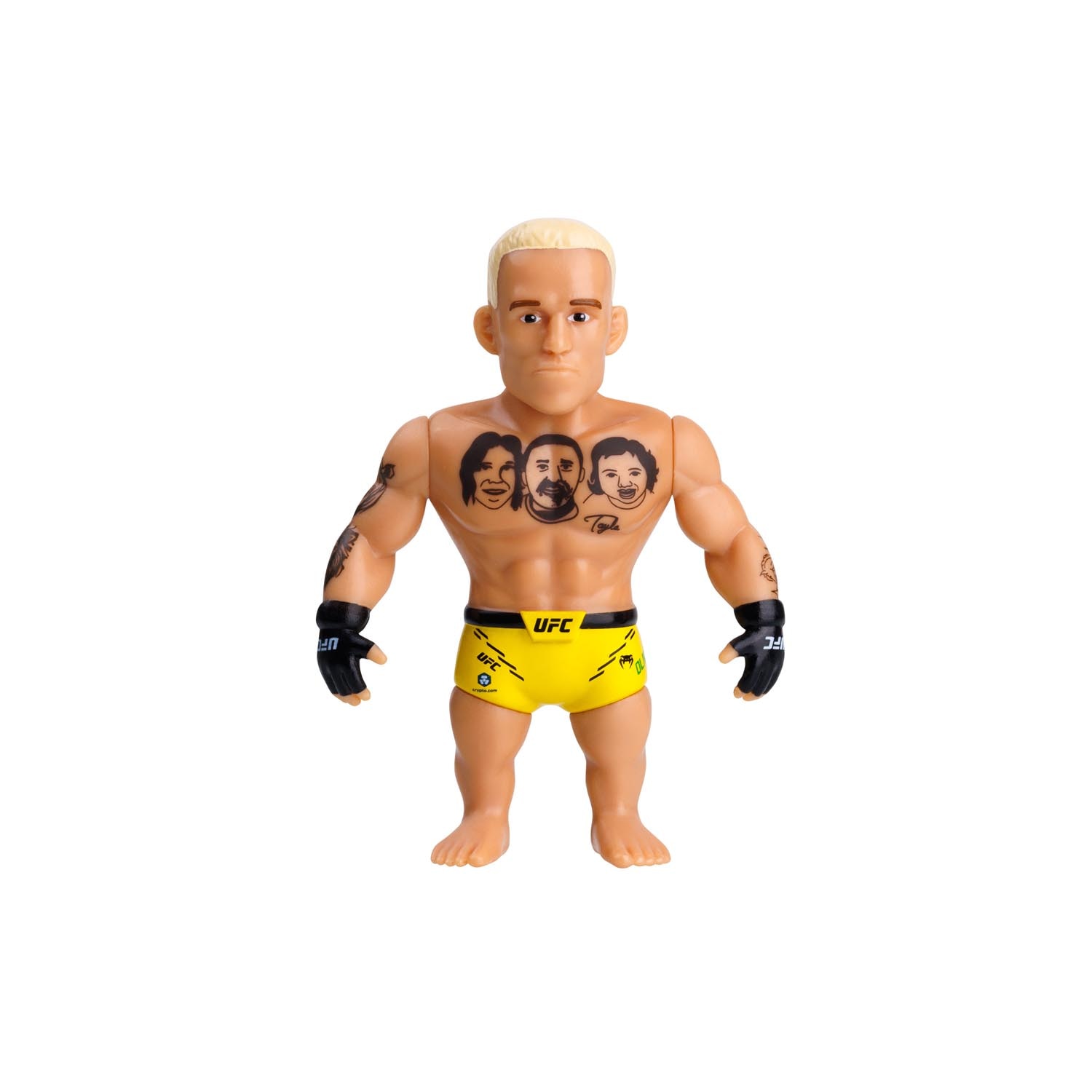 UFC punching bag que incluye figura articulada 7,5 cms y set de lucha 13