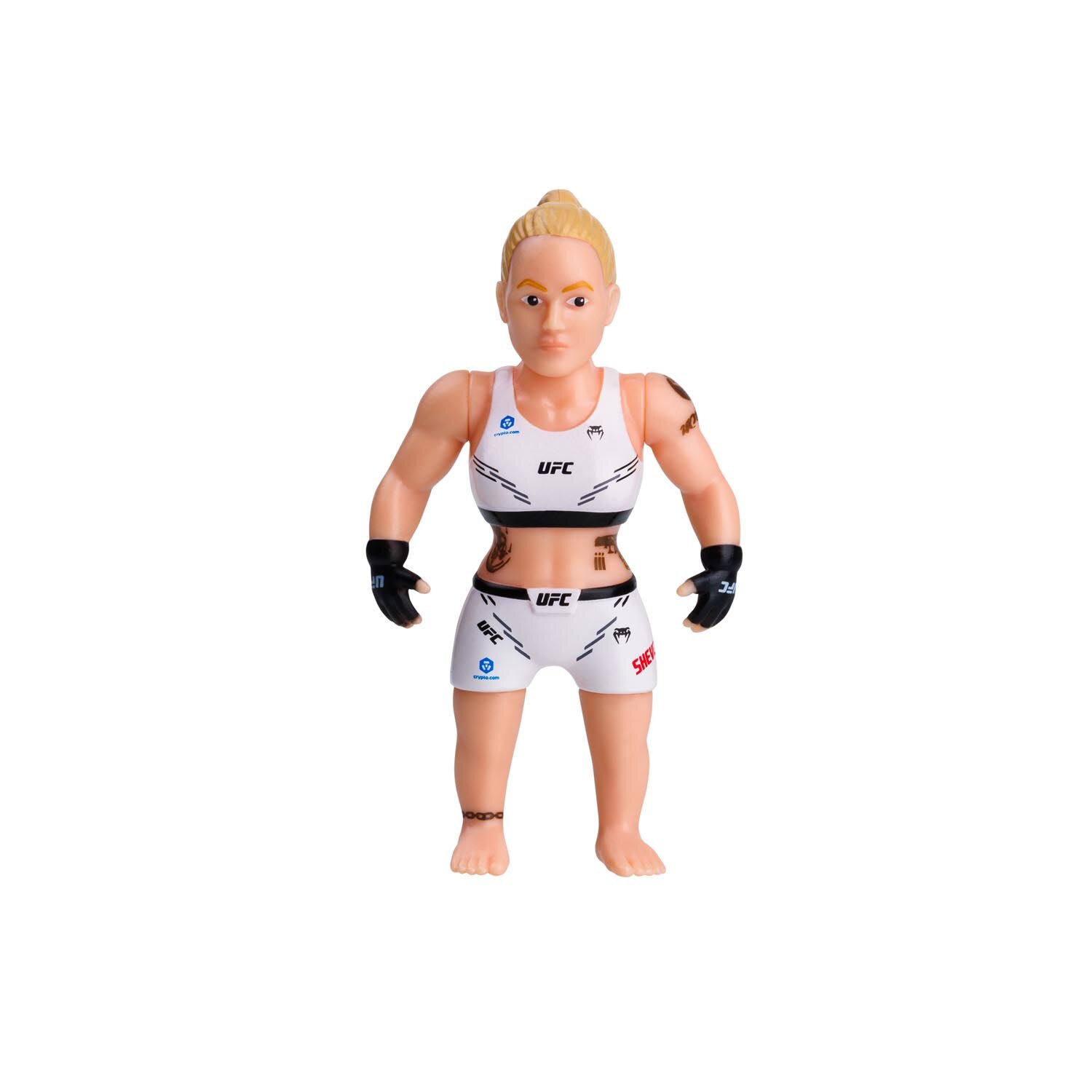 UFC punching bag que incluye figura articulada 7,5 cms y set de lucha 16
